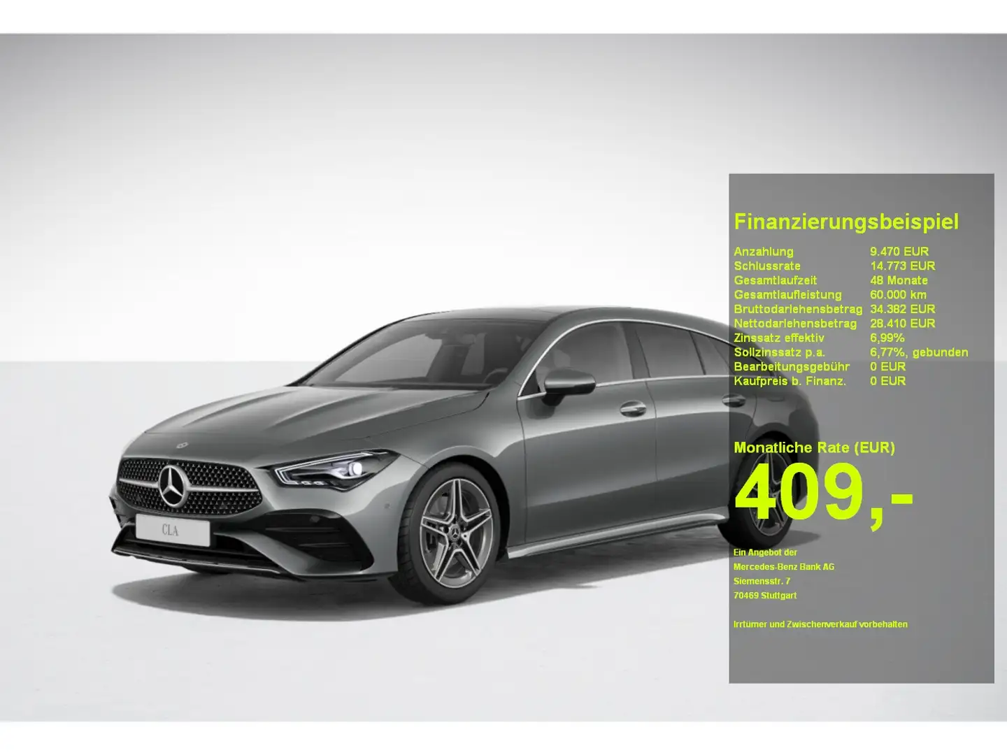 Mercedes-Benz CLA 250 e SB AMG +KAMERA+LED+AMBI.+PANO-DACH+AHK Gris - 1
