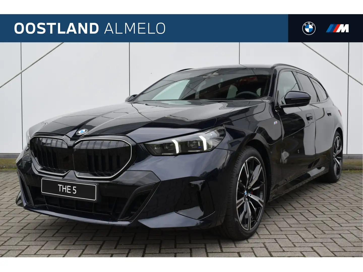 BMW 520 5 Serie Touring 520i High Executive M Sport Automa Zwart - 1