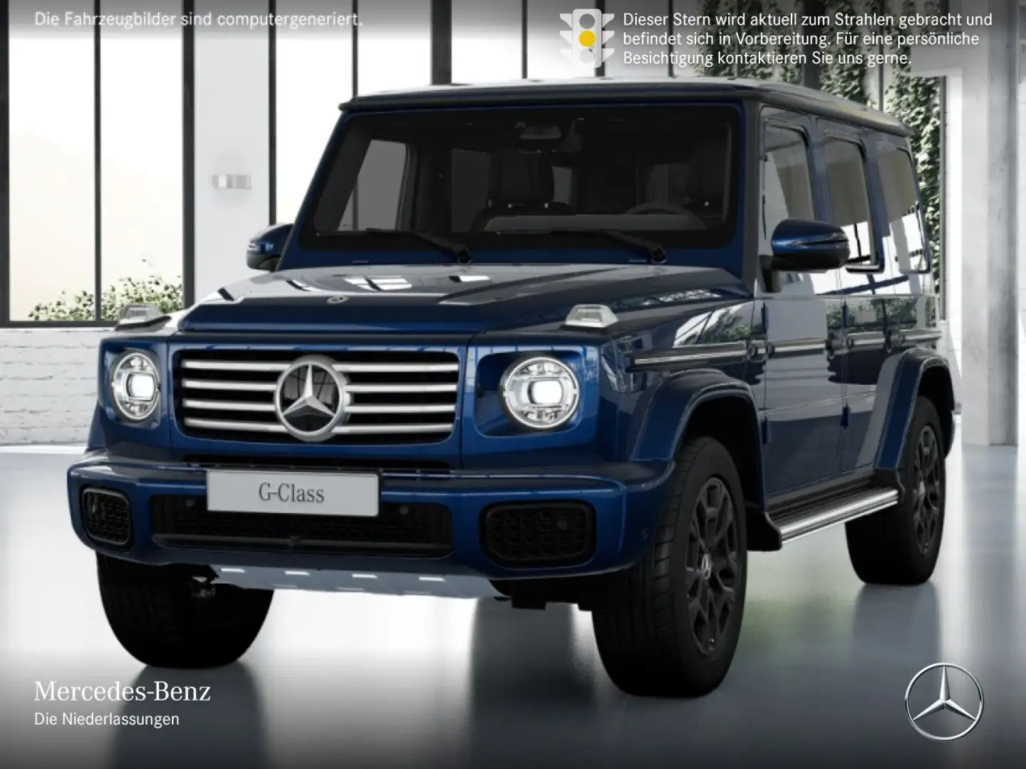 Mercedes-Benz G 450 d Exclusive Burmester 3D 360° Stdhzg Distr+ Blauw - 2
