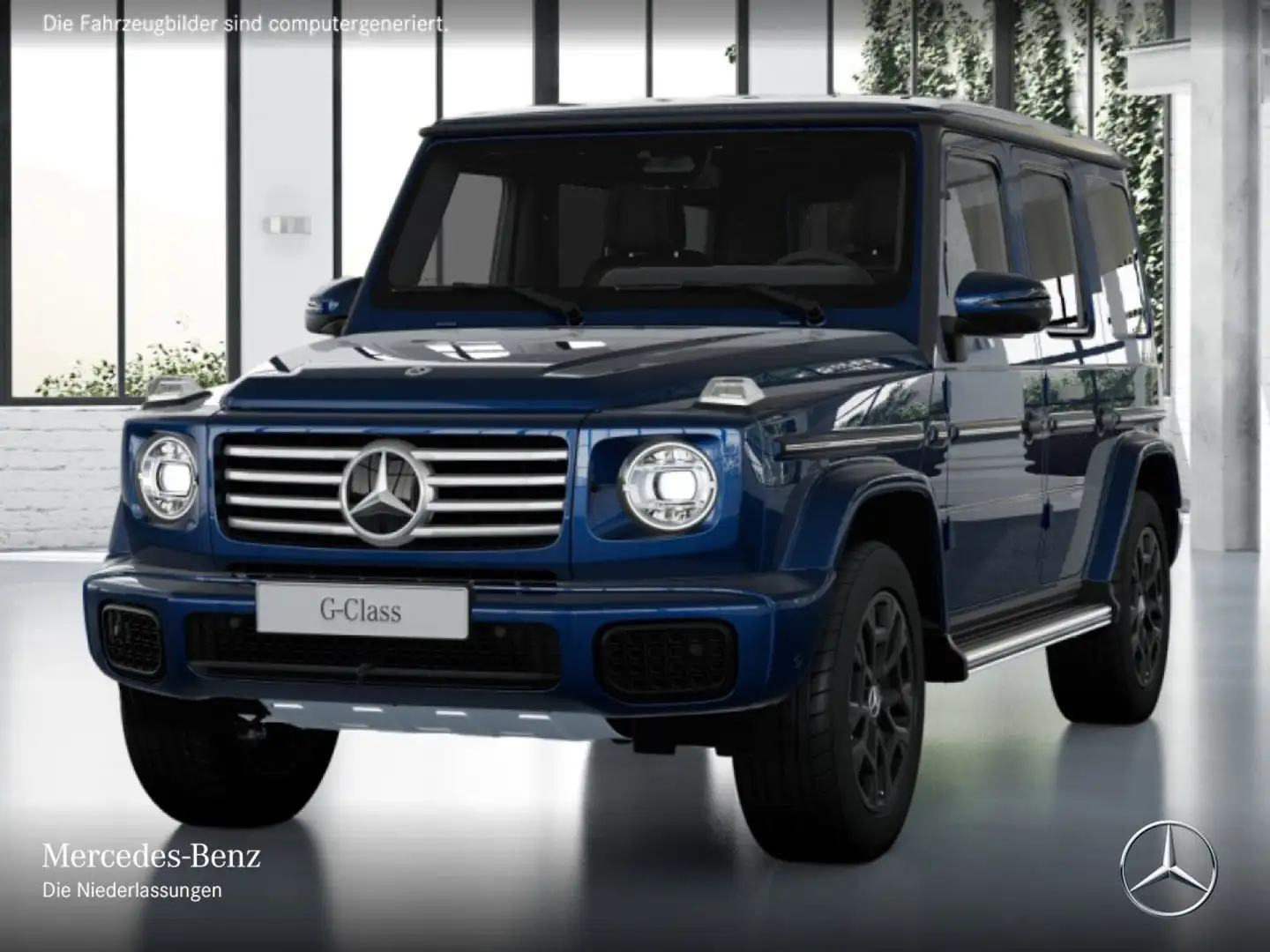 Mercedes-Benz G 450 d Exclusive Burmester 3D 360° Stdhzg Distr+ Blau - 2