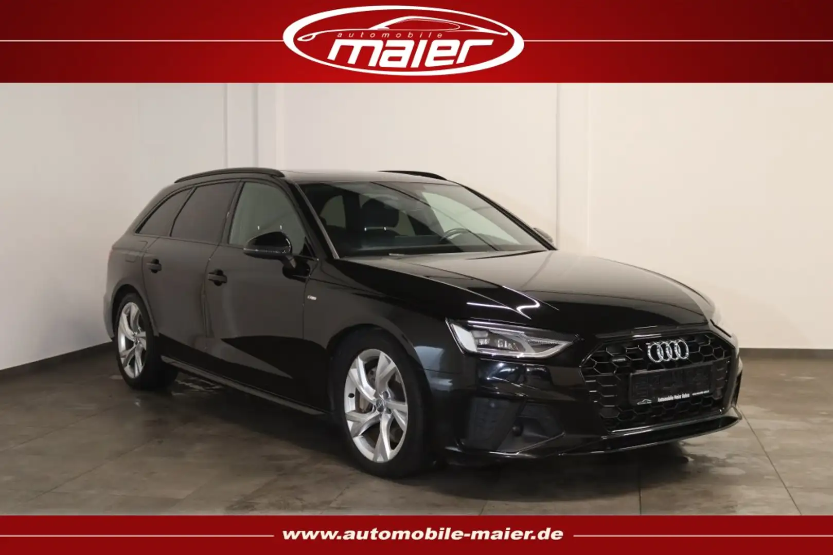 Audi A4 Av. 45 TDI qu. S line-PANO-KAMERA-NAV-ACC-LED Schwarz - 1