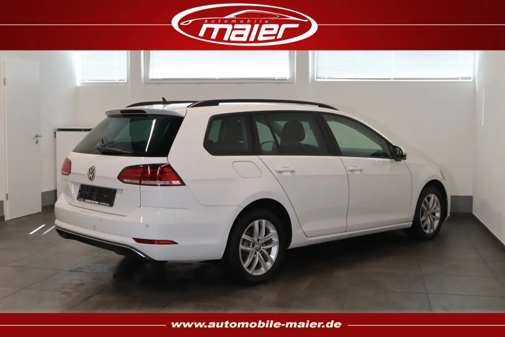 Volkswagen Golf Var. 1.6 TDI Comfortline-NAVI-ACC-SHZ-PDC- Weiß - 2