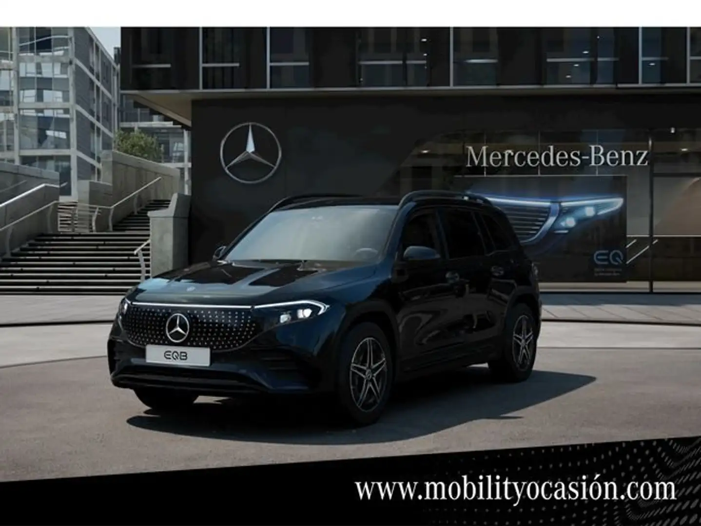 Mercedes-Benz EQB 250 250+ + amg line Negro - 1