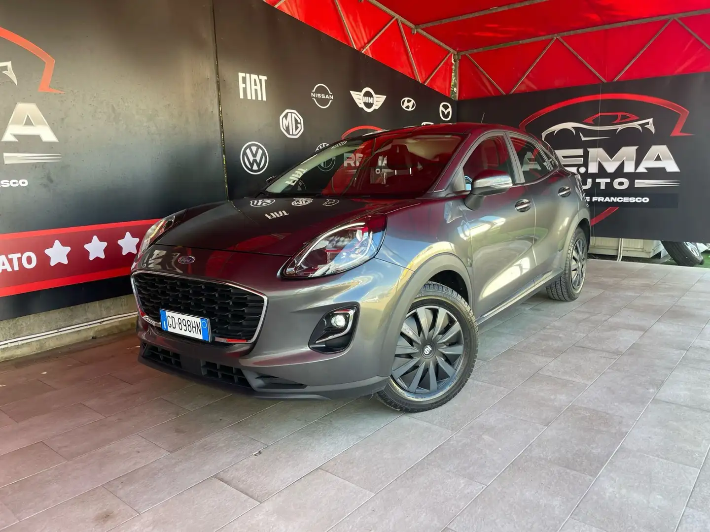 Ford Puma 1.5 EcoBlue 120 CV S&S Connect Grigio - 1