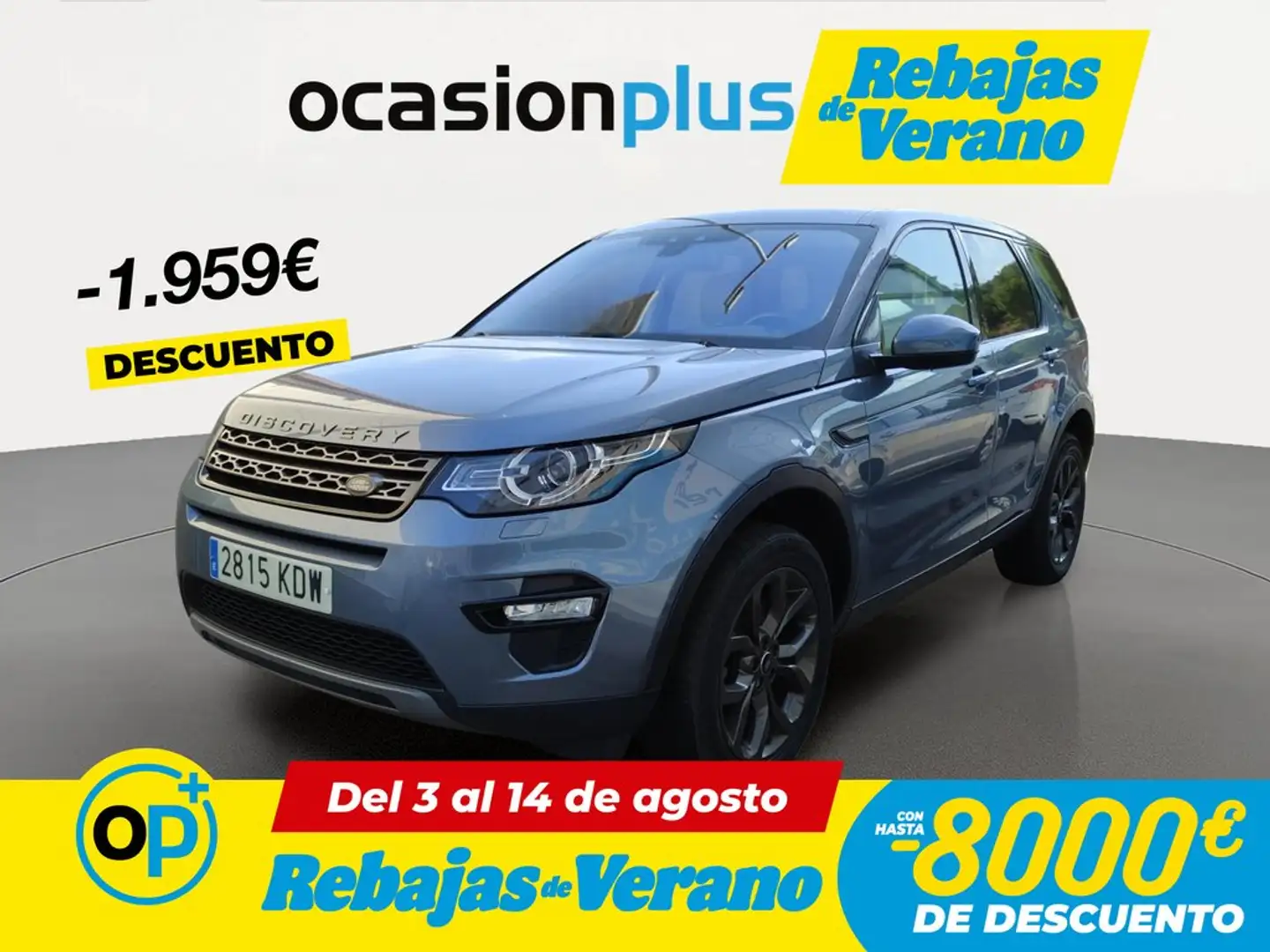 Land Rover Discovery Sport 2.0SD4 SE 4x4 Aut. 240 Azul - 1