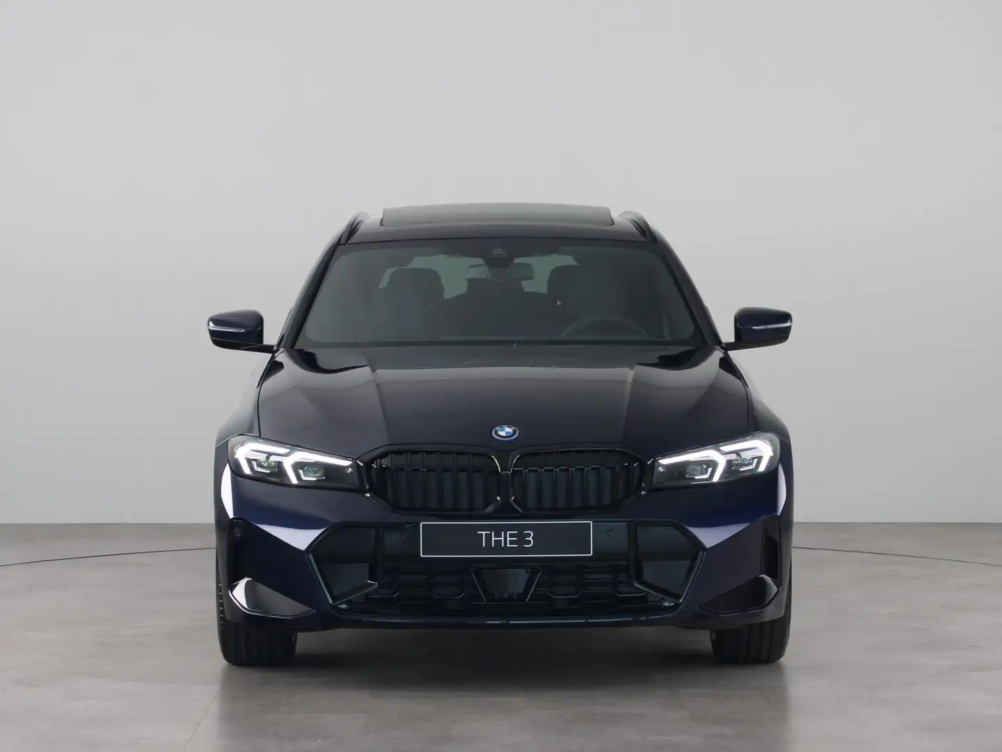 BMW 330 3 Serie 330e Touring M-sport Pro Blau - 2