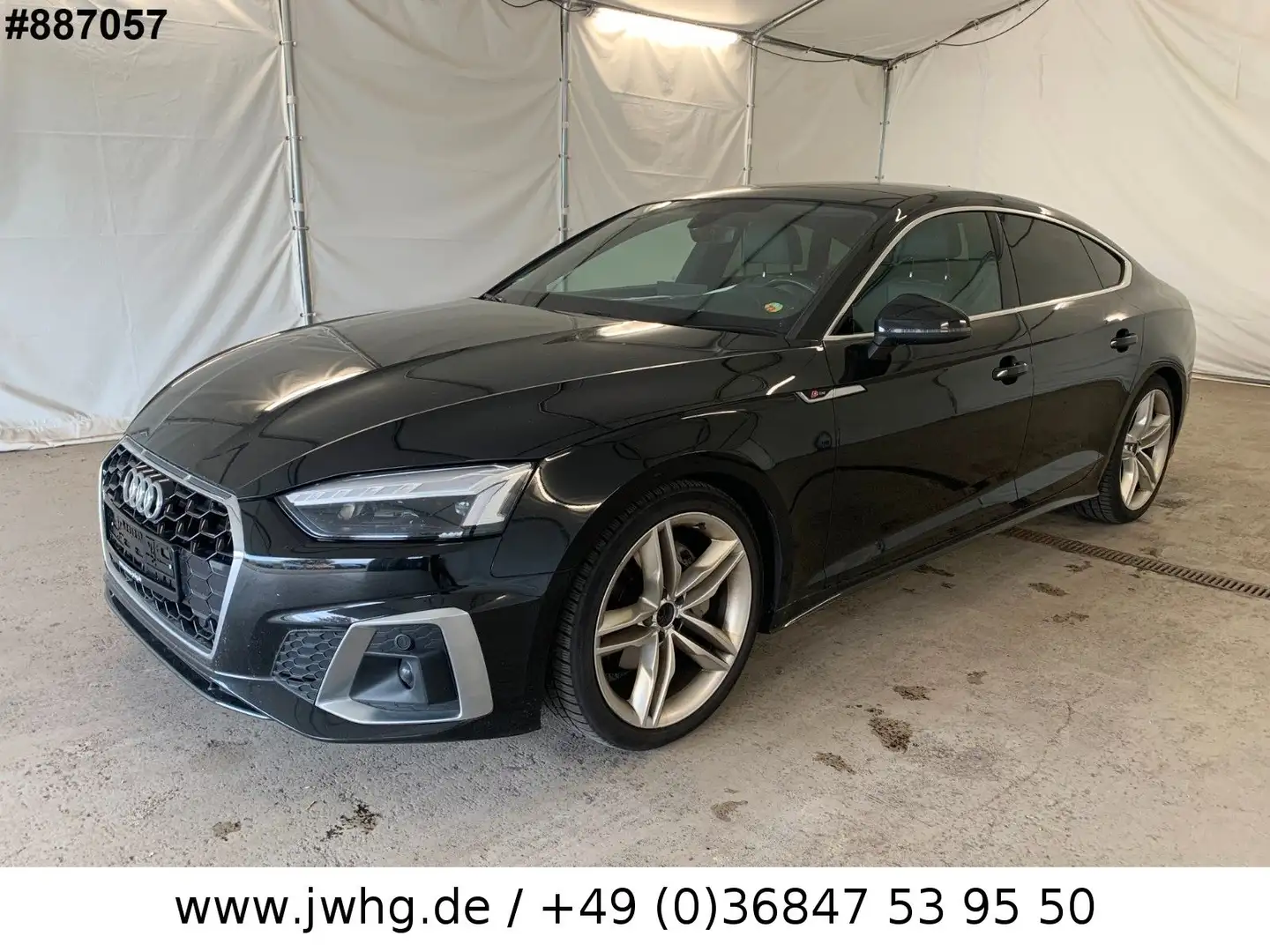 Audi A5 Sportback quattro S-Line+Ext MATRIX/PANO/19" Schwarz - 1