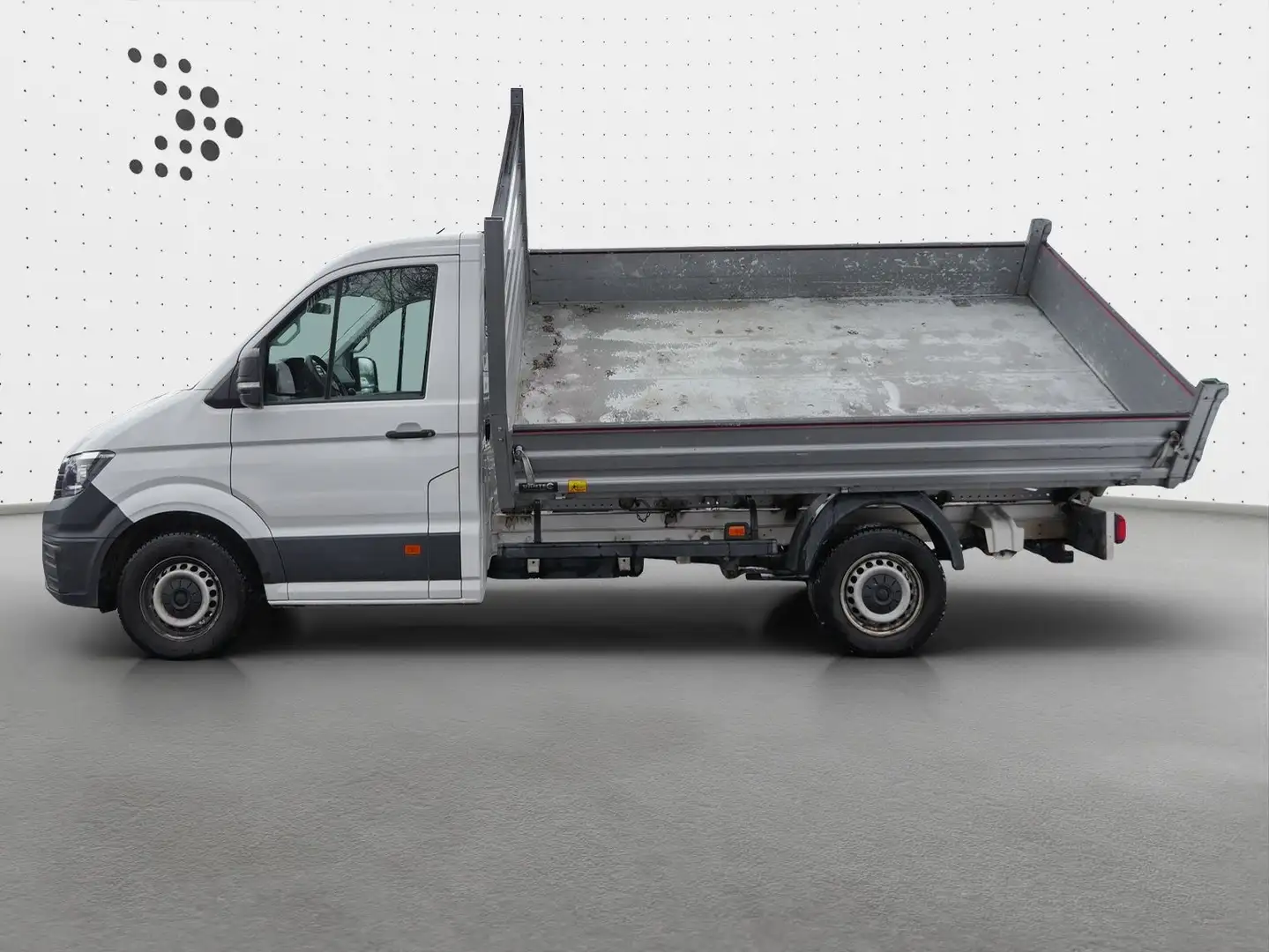 Volkswagen Crafter 2.0 TDI MR Dreiseitenkipper*AHK*3Sitze Weiß - 2