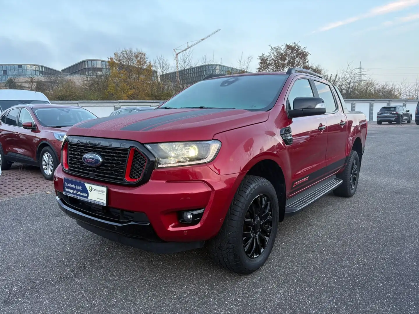 Ford Ranger Stormtrak Doppelkabine +Rollo+ Rot - 2
