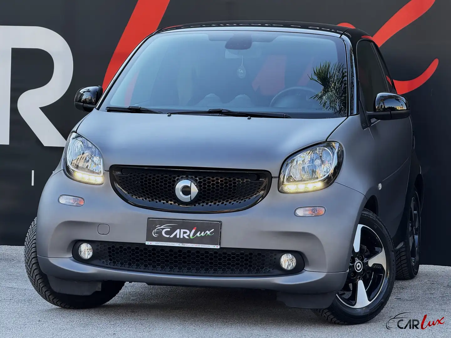 smart forTwo 0.9 Turbo Passion 90CV Twinamic TETTO Grigio - 1