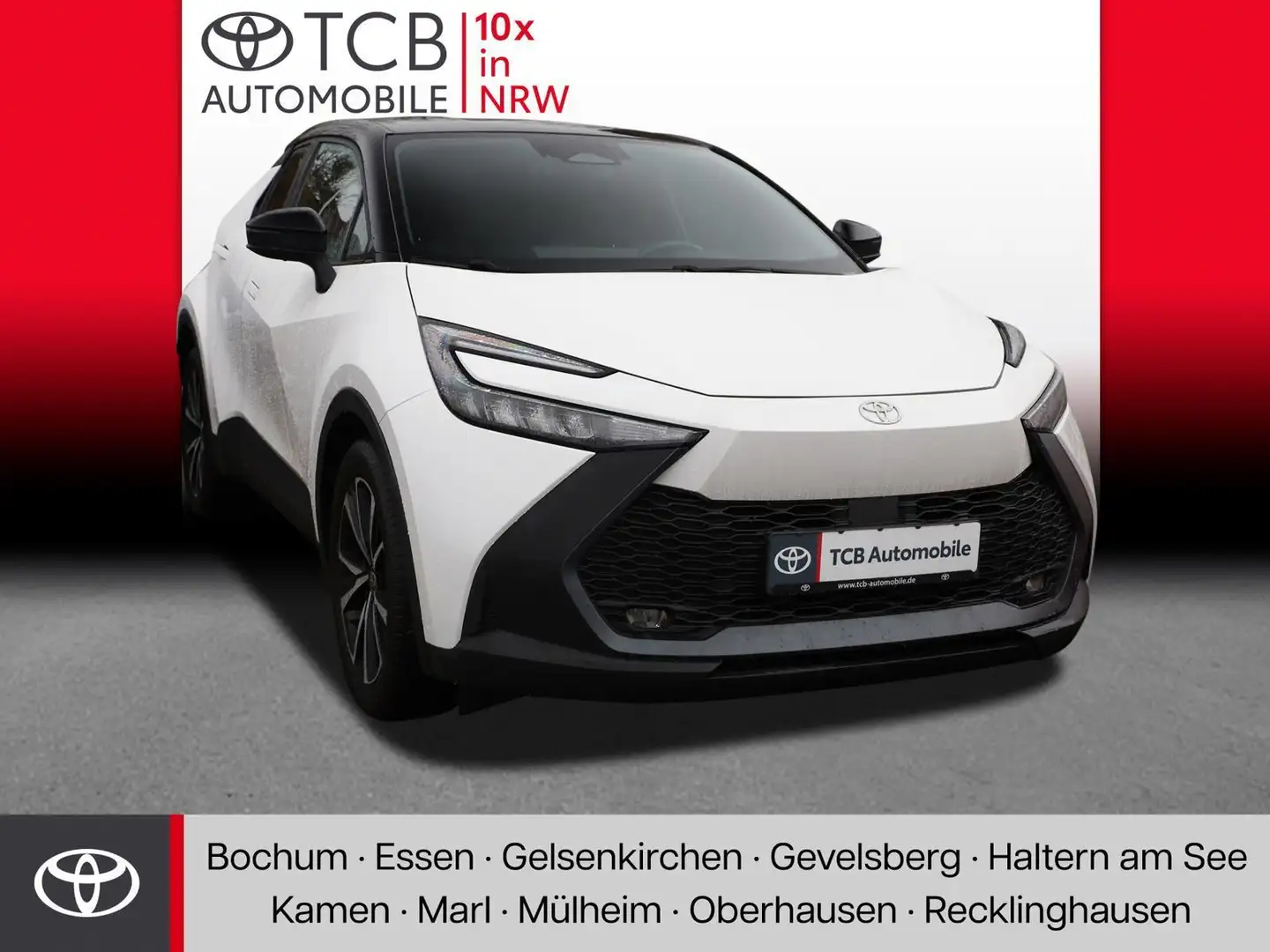 Toyota C-HR 1.8 Hybrid Team D CARPLAY KAMERA SHZ LED Blanc - 1