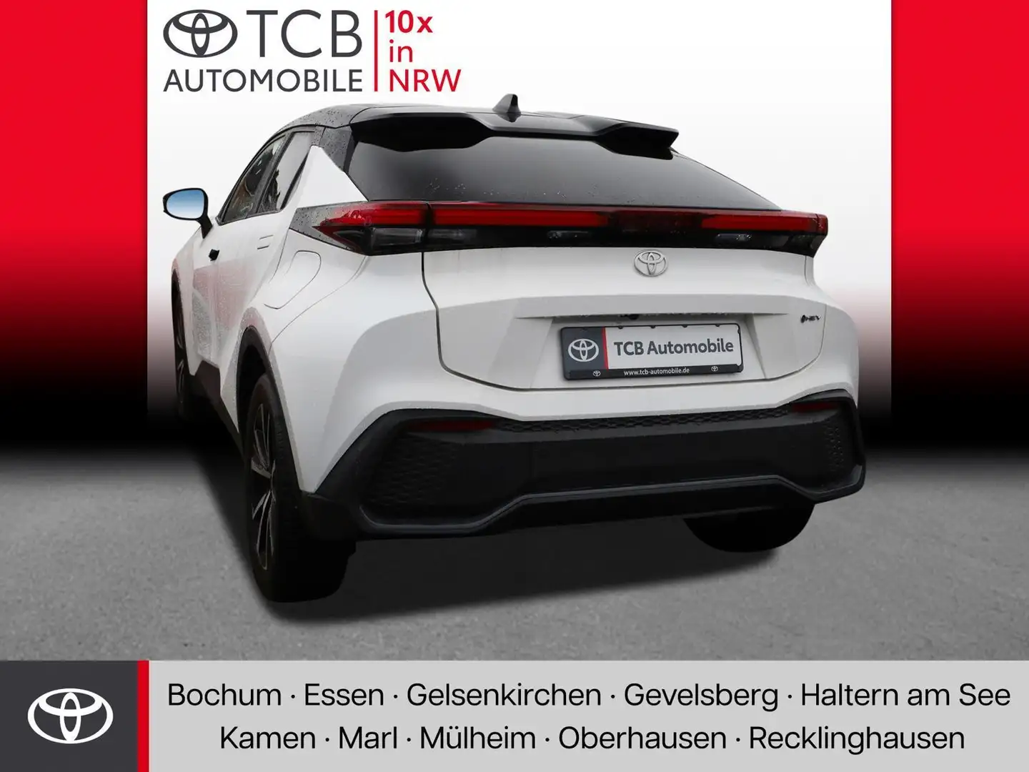Toyota C-HR 1.8 Hybrid Team D CARPLAY KAMERA SHZ LED Blanc - 2
