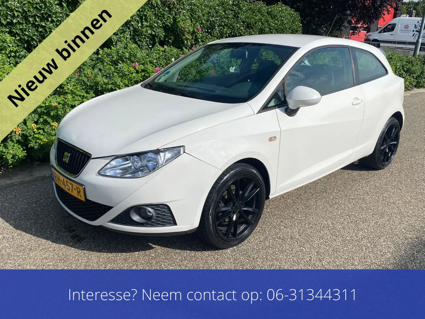 SEAT Ibiza SC 1.4 TDI Ecomotive Airco Weiß - 1