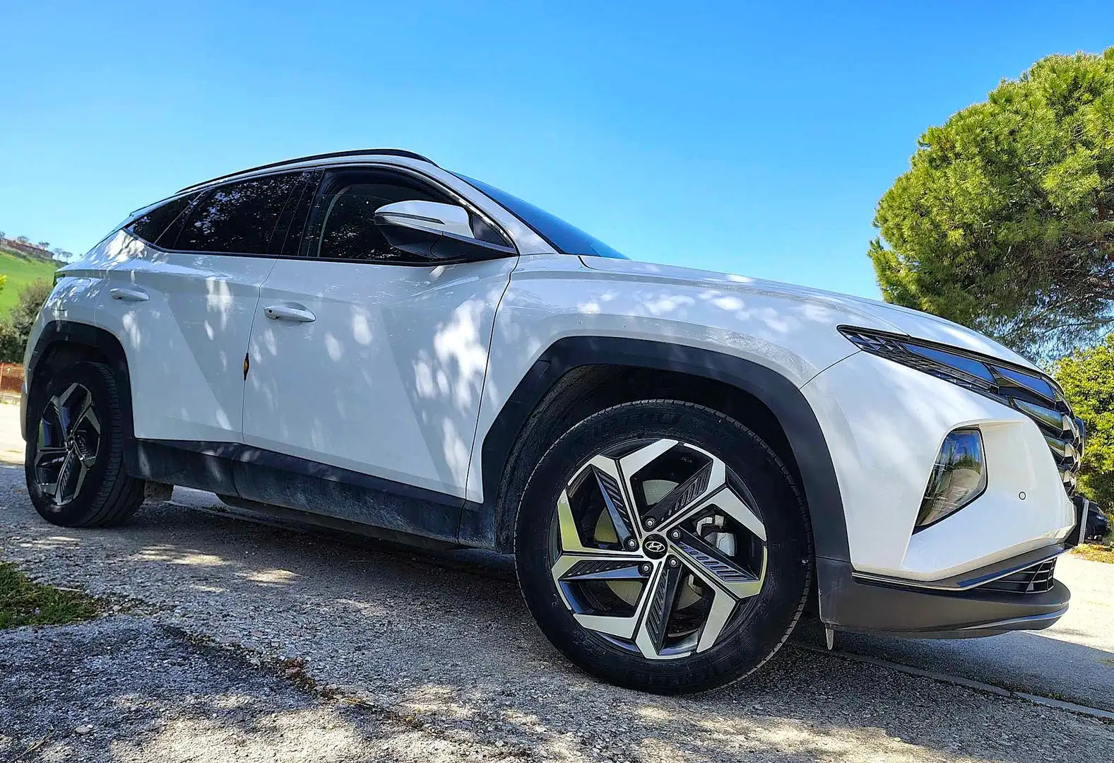 Hyundai TUCSON Tucson III 2021 1.6 phev Exellence 4wd auto Bianco - 2