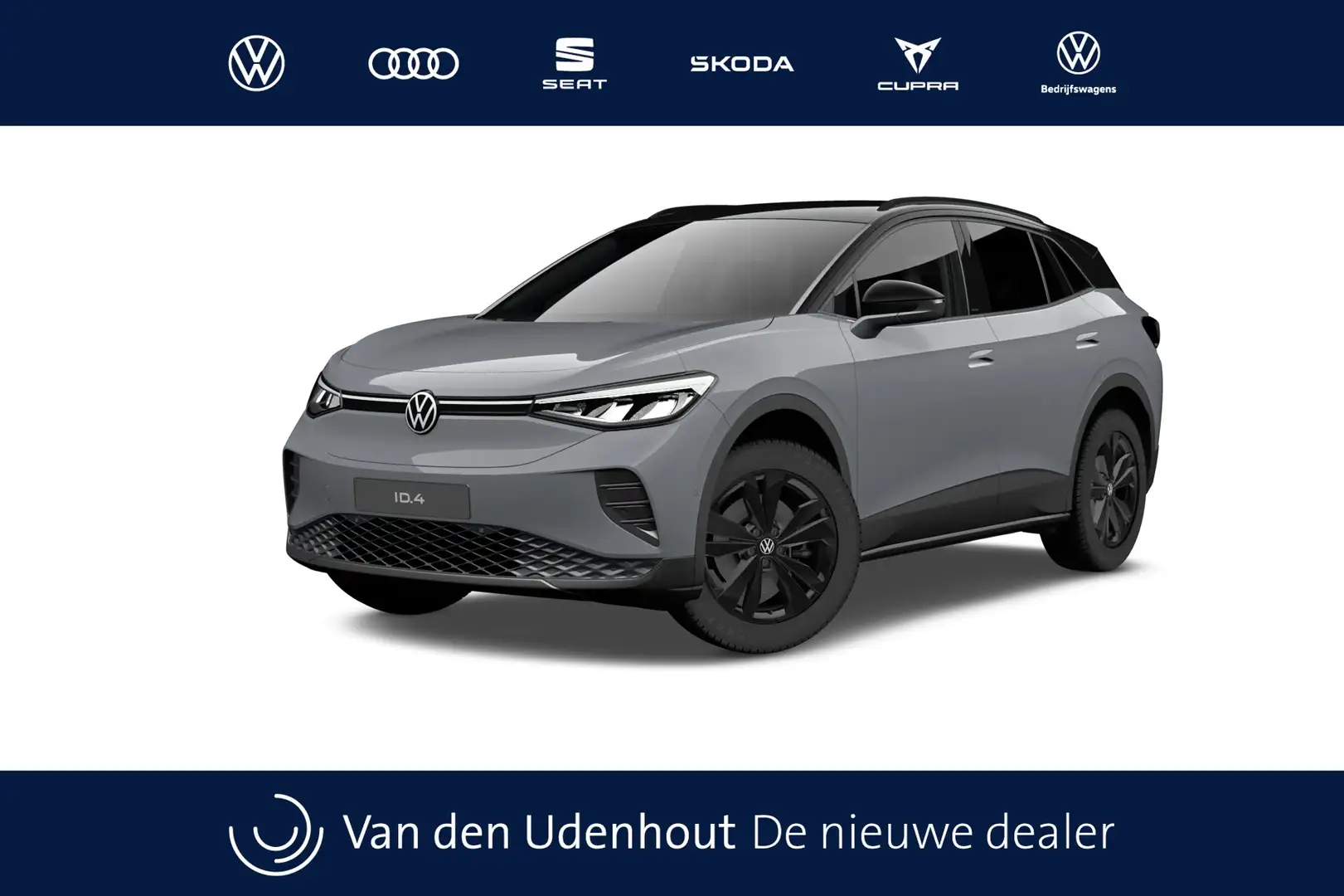 Volkswagen ID.4 52kWh 170 1AT Pure Business Automaat | Keyless Ent Grijs - 1