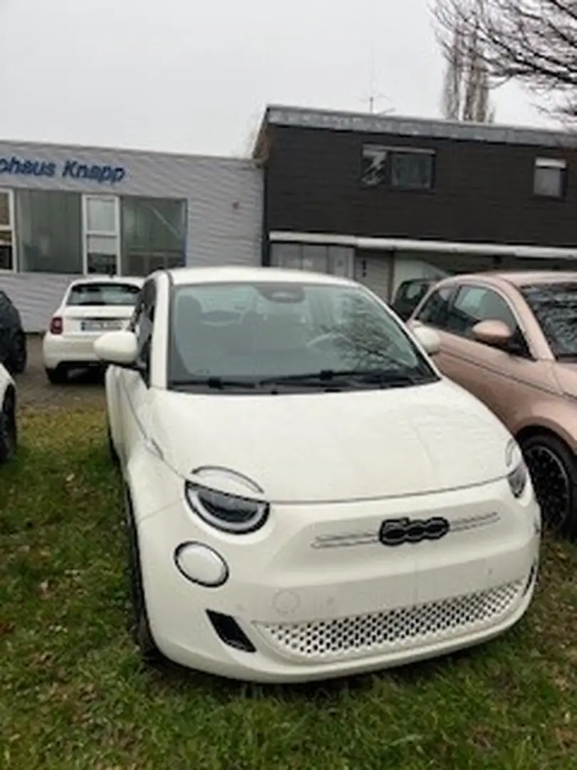 Fiat 500e 500 e La Prima by Bocelli Blanc - 1