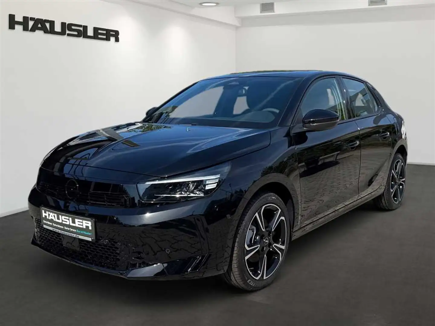Opel Corsa 1.2 GS, Komfort - Paket, 17 Zoll, Klima, PDC SH, Noir - 1