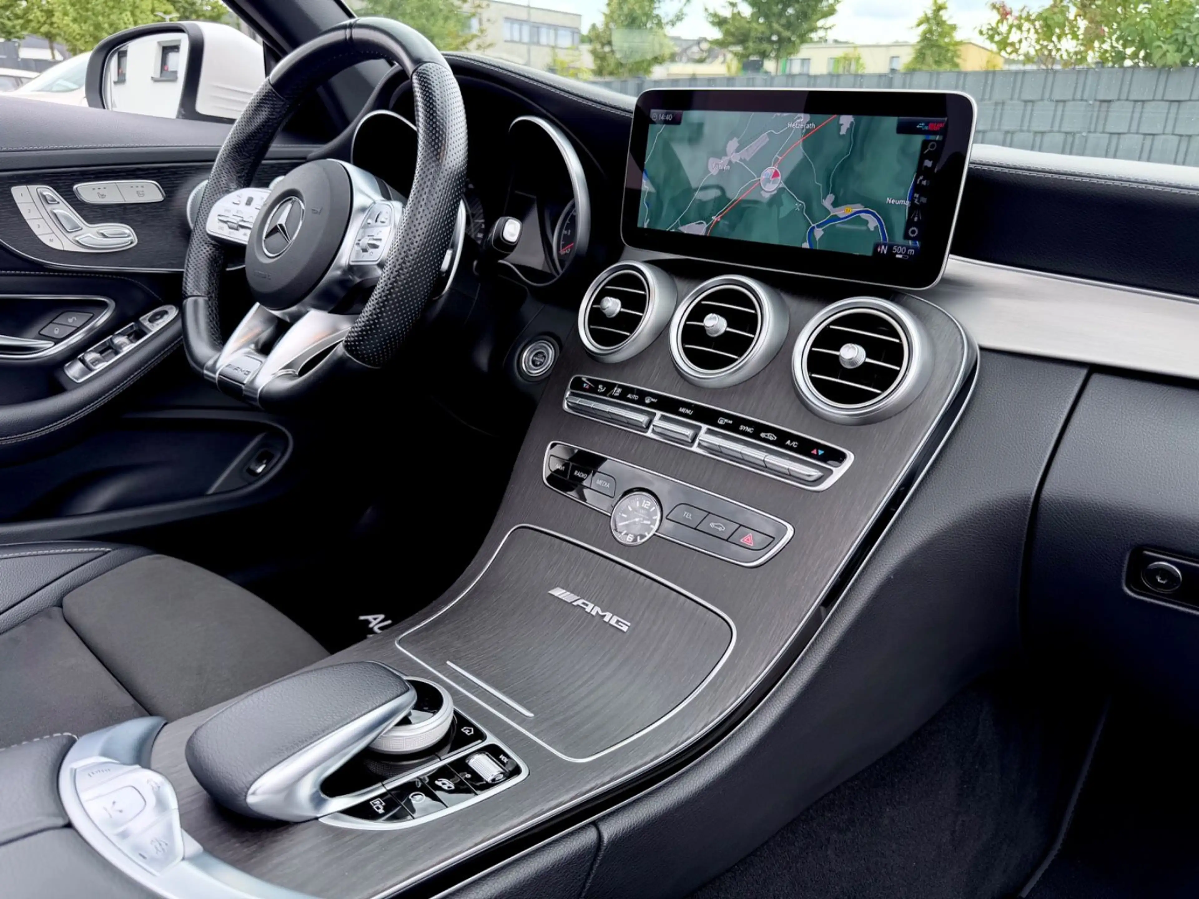 Mercedes-Benz C 63 AMG Cabrio /LED/ACC/HUD/BURM/CAM/GARANTIE/ — photo 11