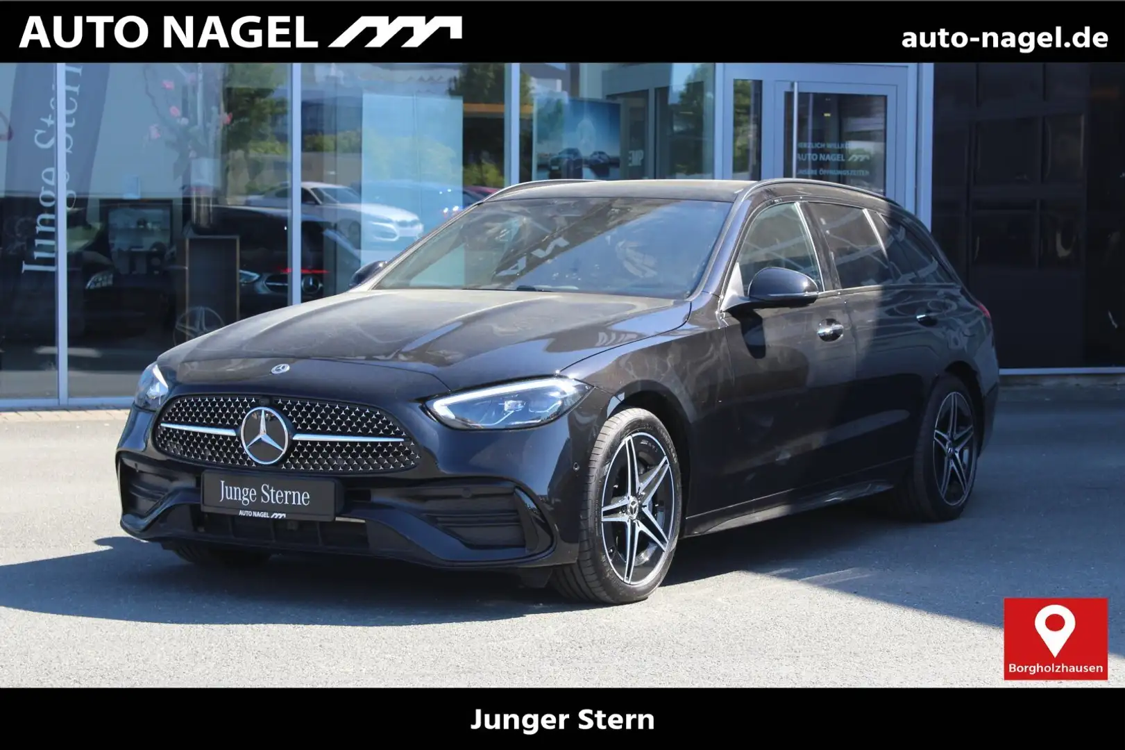 Mercedes-Benz C 300 C 300 T e AMG NIGHT+PANORAMA+KAMERA+LED+NAVI+DAB Schwarz - 1
