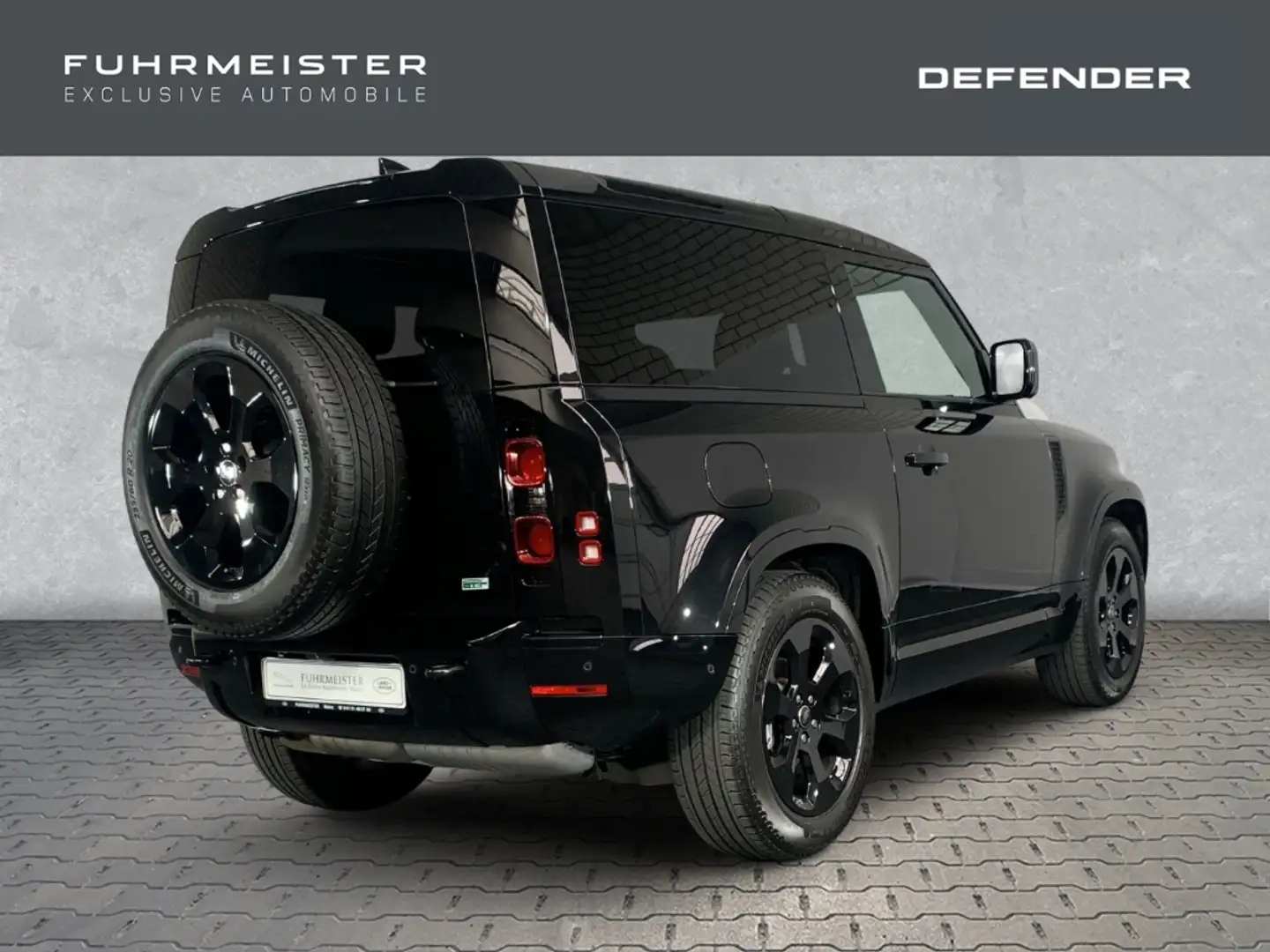 Land Rover Defender 90 SE D200 X-Dynamic 3.0 Mild-Hybrid Pano Black Pa Schwarz - 2