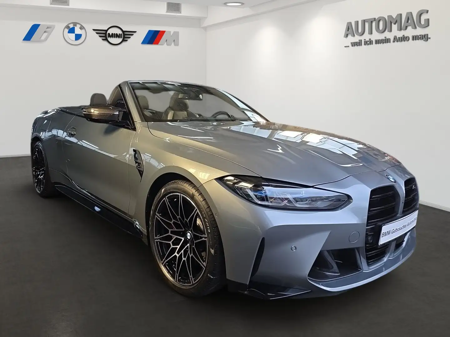 BMW M4 Competition M-Carbon-Exterieur*Laser*Open Air*Driv Grau - 2