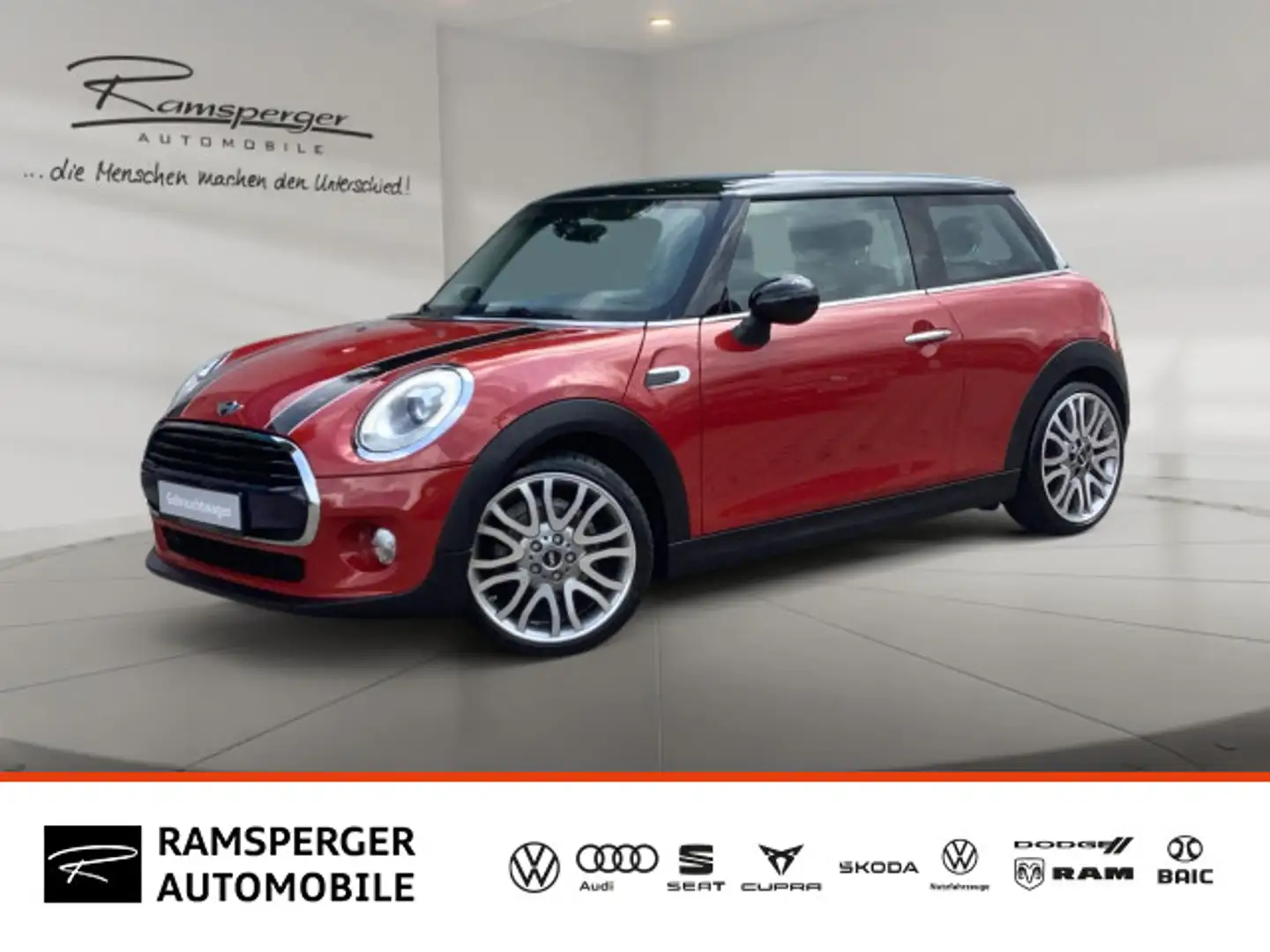 MINI Cooper Mini Cooper 1.5 GRA LED Navi Leder SHZ PD Rot - 1