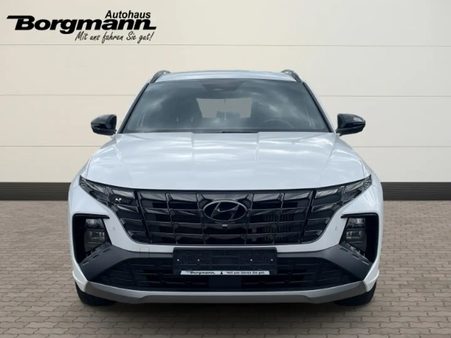 Hyundai TUCSON N Line Mild-Hybrid 1.6 Turbo Rückfahrkam. - Navi - Weiß - 2
