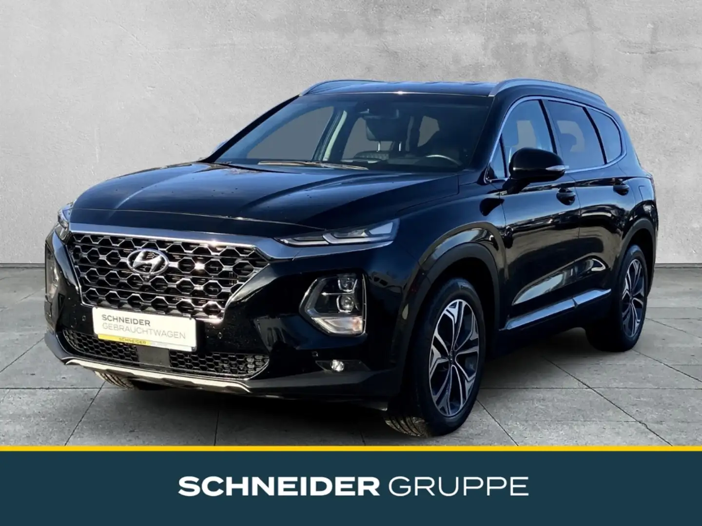 Hyundai SANTA FE PREMIUM 2.2 CRDi 4WD LED+NAVI+ACC+KRELL Schwarz - 1