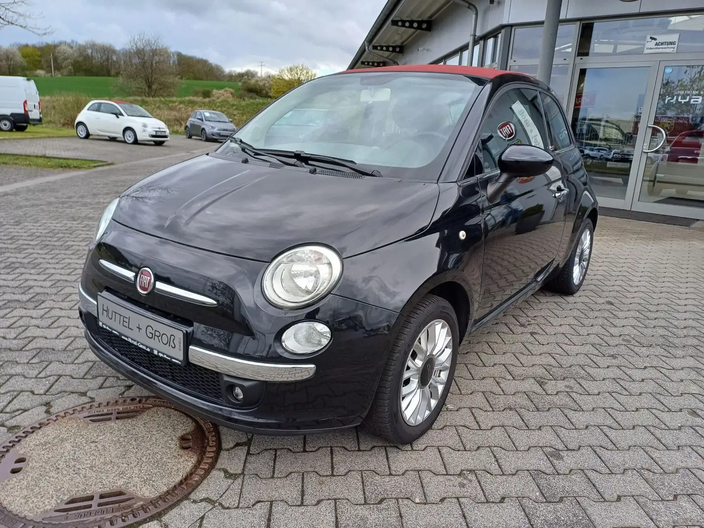 Fiat 500 Schwarz - 2