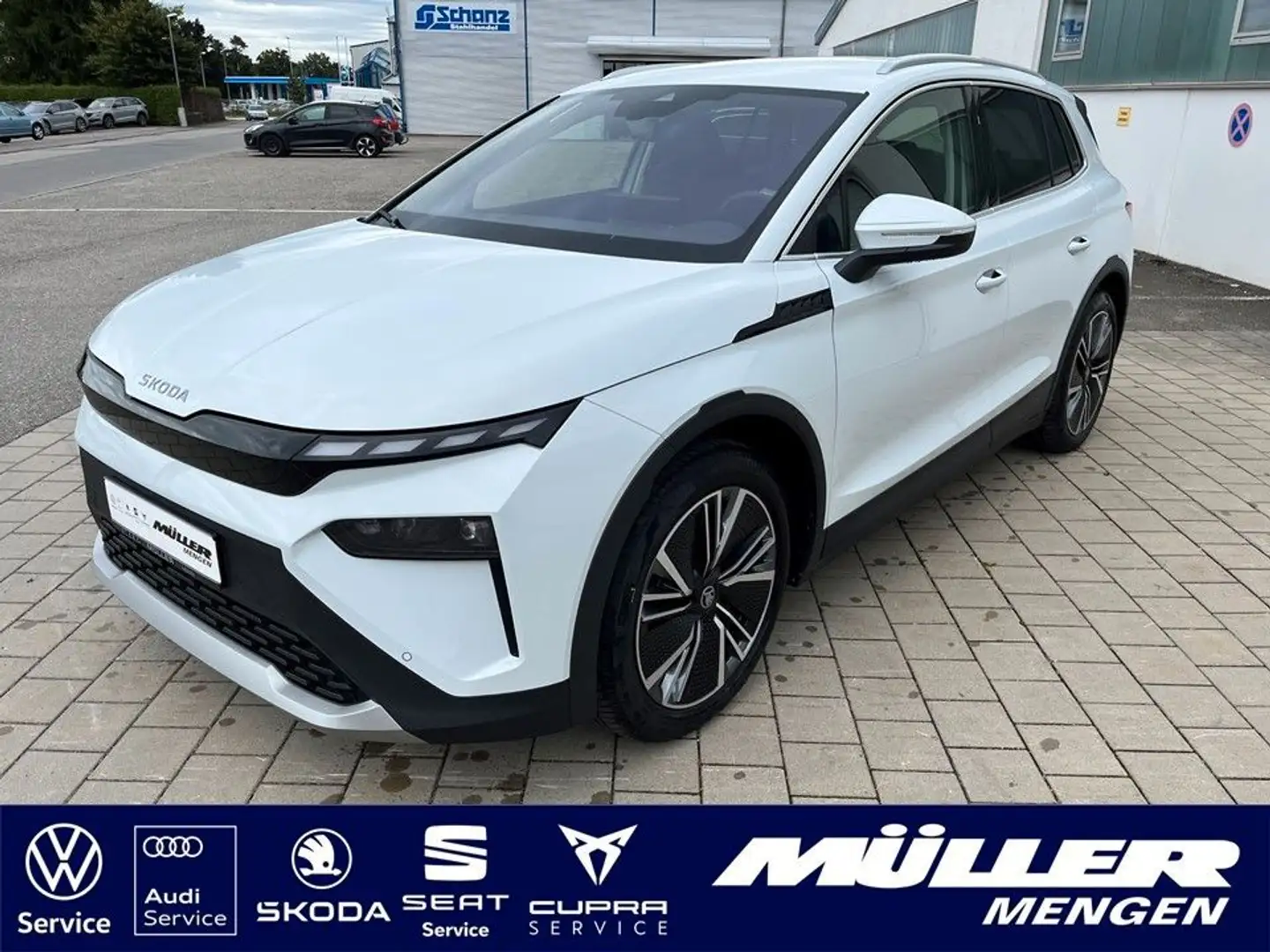 Skoda Elroq 85 Loft Plus|AHK|Wärmepumpe|Transp.|Winter Blanc - 1