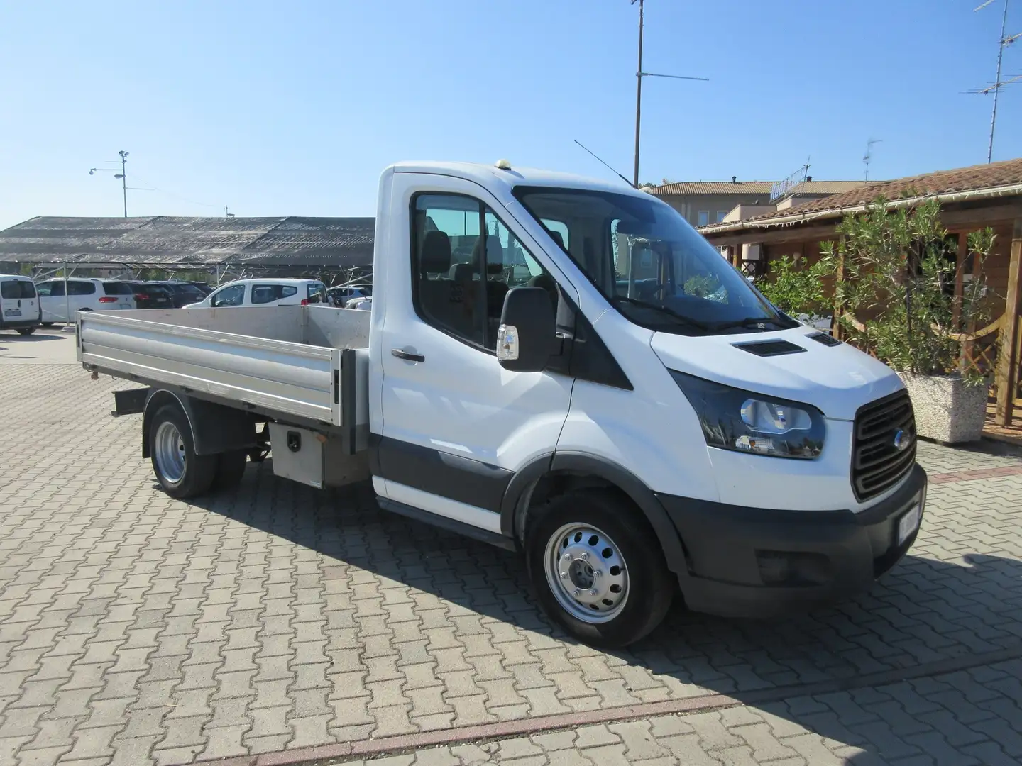 Ford Transit 2.0 TDI 136CV CASSONE FISSO APERTO Blanc - 1