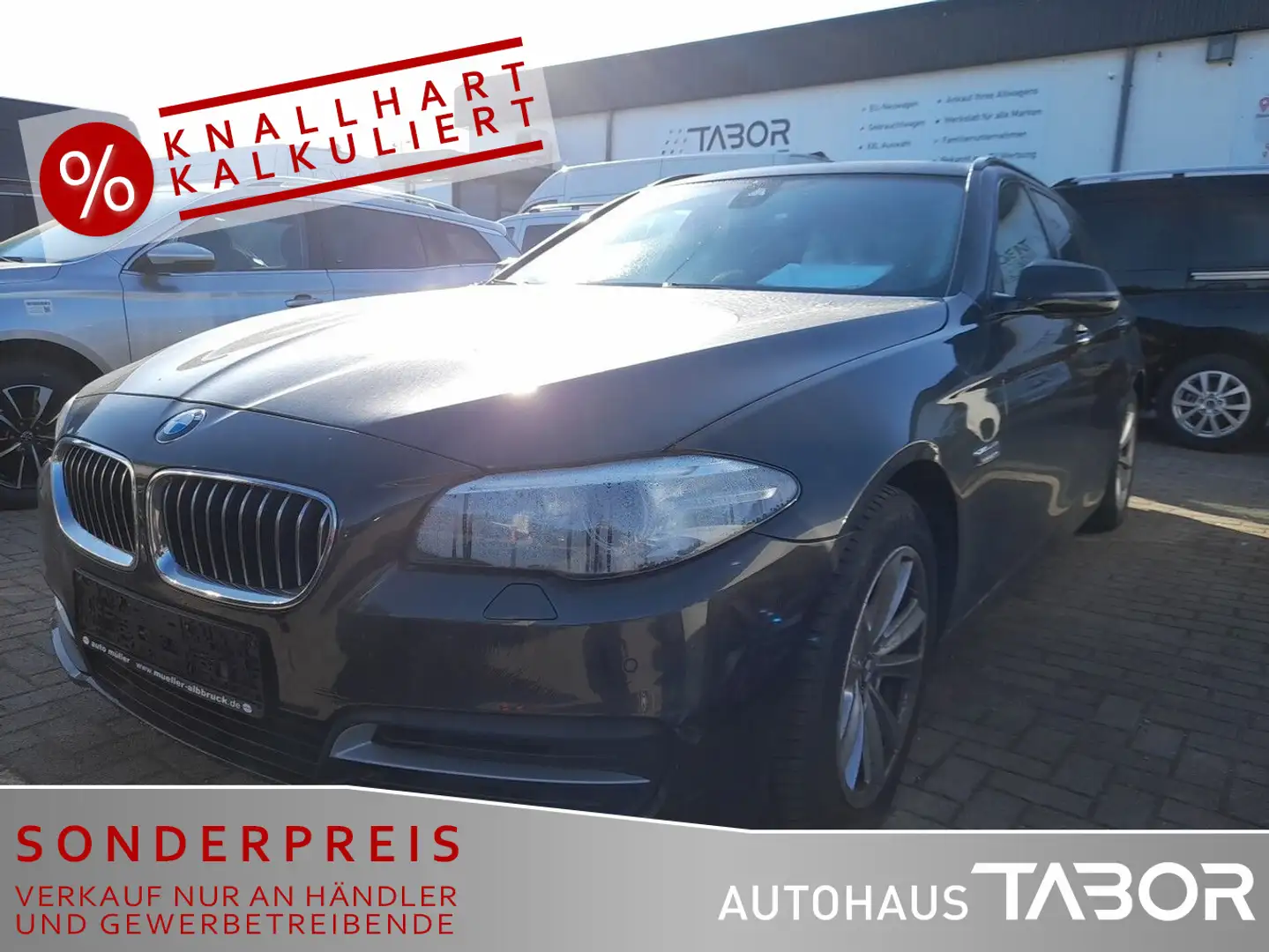 BMW 530 530xd Touring Aut NavProf HUD Leder Pano StandHz Marrón - 1