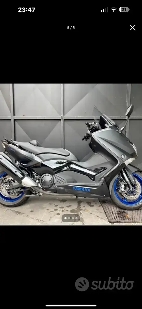 Yamaha TMAX 530 IRON MAX ABS Bleu - 1