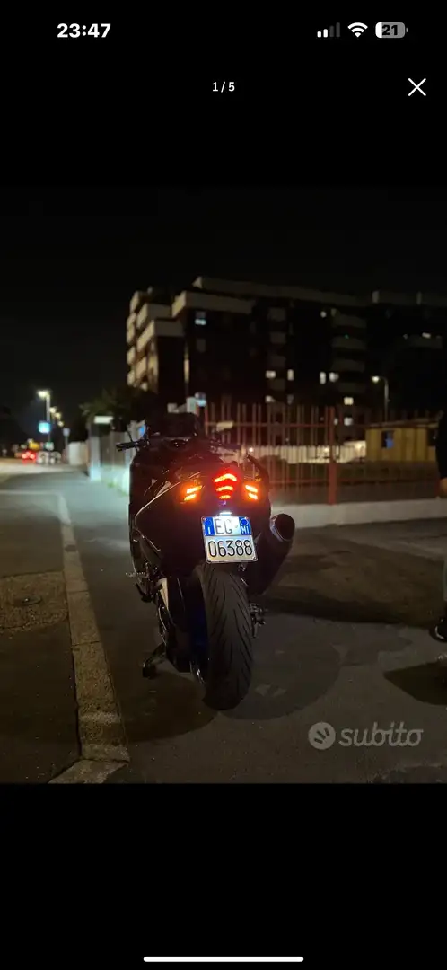 Yamaha TMAX 530 IRON MAX ABS Bleu - 2