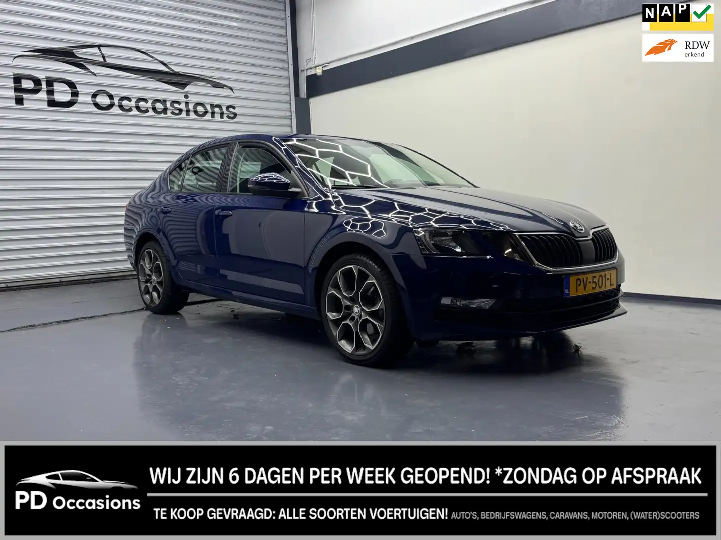 Skoda Octavia 1.0 TSI Greentech Ambition - Navi - Airco - Cruise Blu/Azzurro - 1