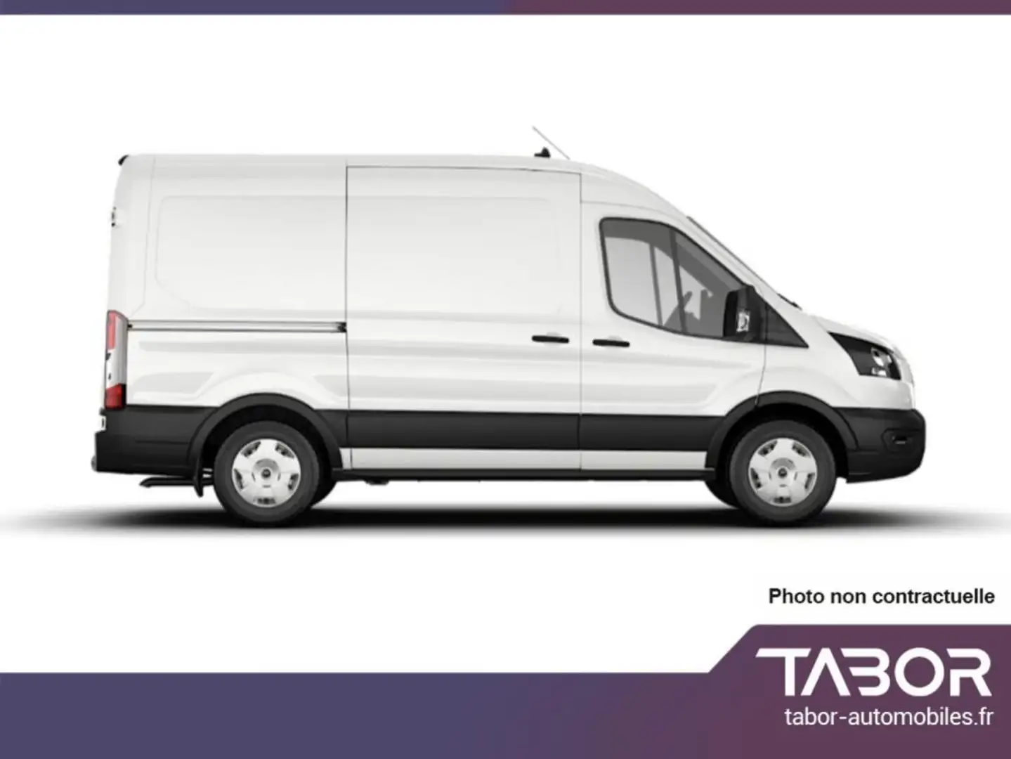 Ford Transit 350 2.0 TDCi 165 L2H2 Trend SYNC4 Blanc - 2