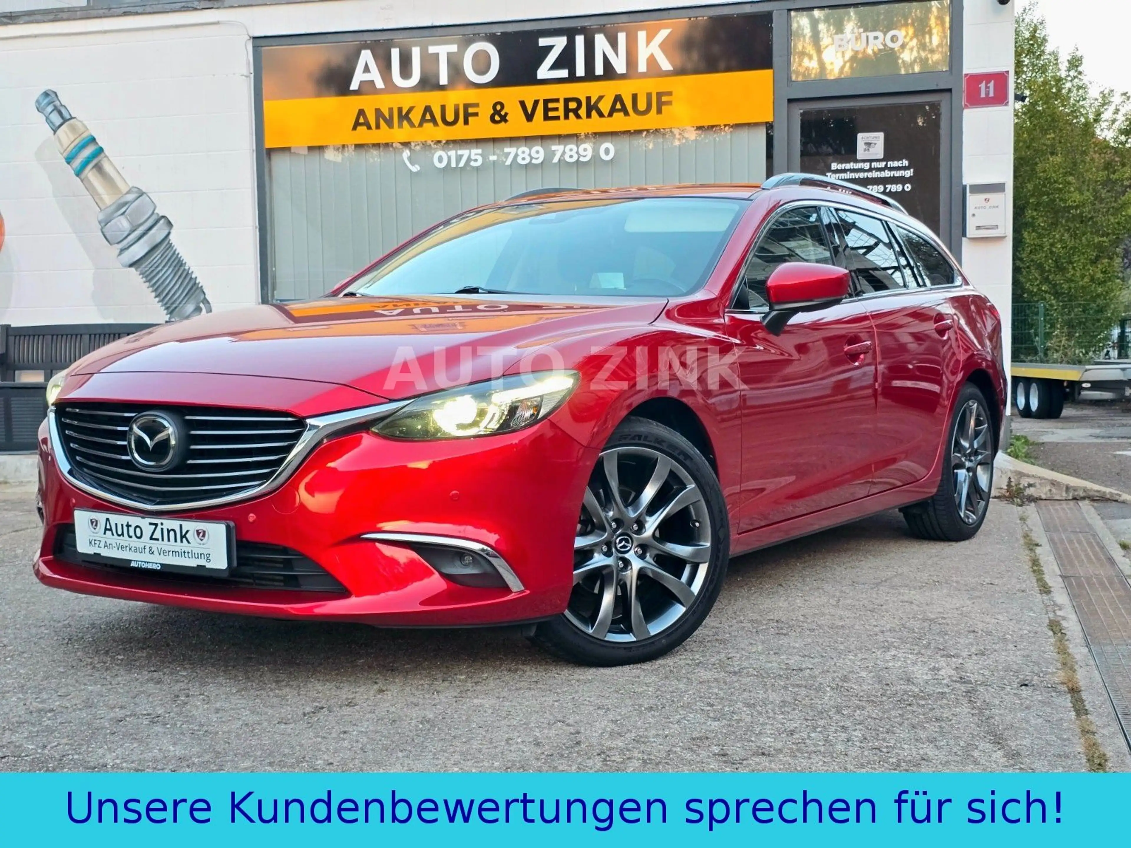 Mazda 6 Kombi Nakama Intense* HUD* BOSE* KeyLess* AHK* — photo 2