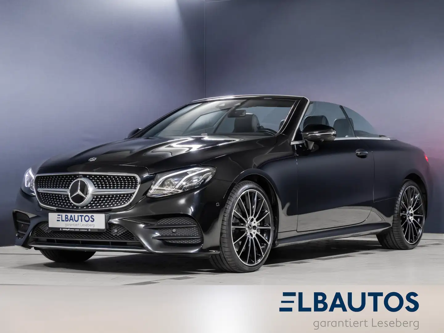 Mercedes-Benz E 450 E 450 4M Cabrio AMG Multibeam/Distr/360/Airscarf Negro - 1