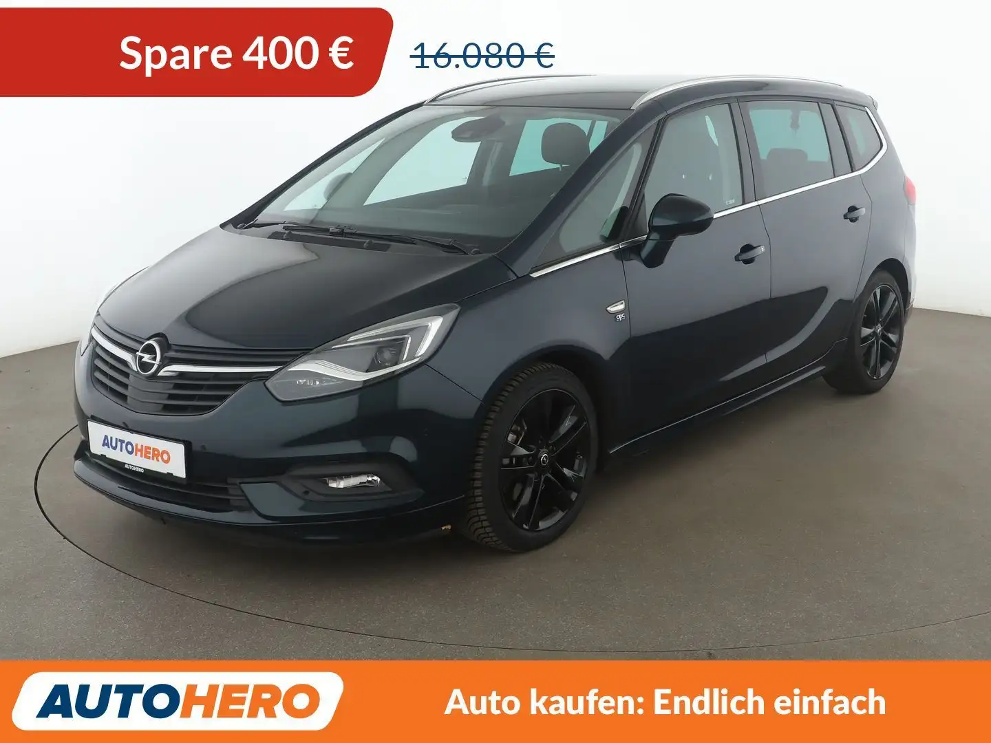 Opel Zafira Tourer 1.6 SIDI Turbo Innovation Start/Stop*NAVI*CAM* Grün - 1