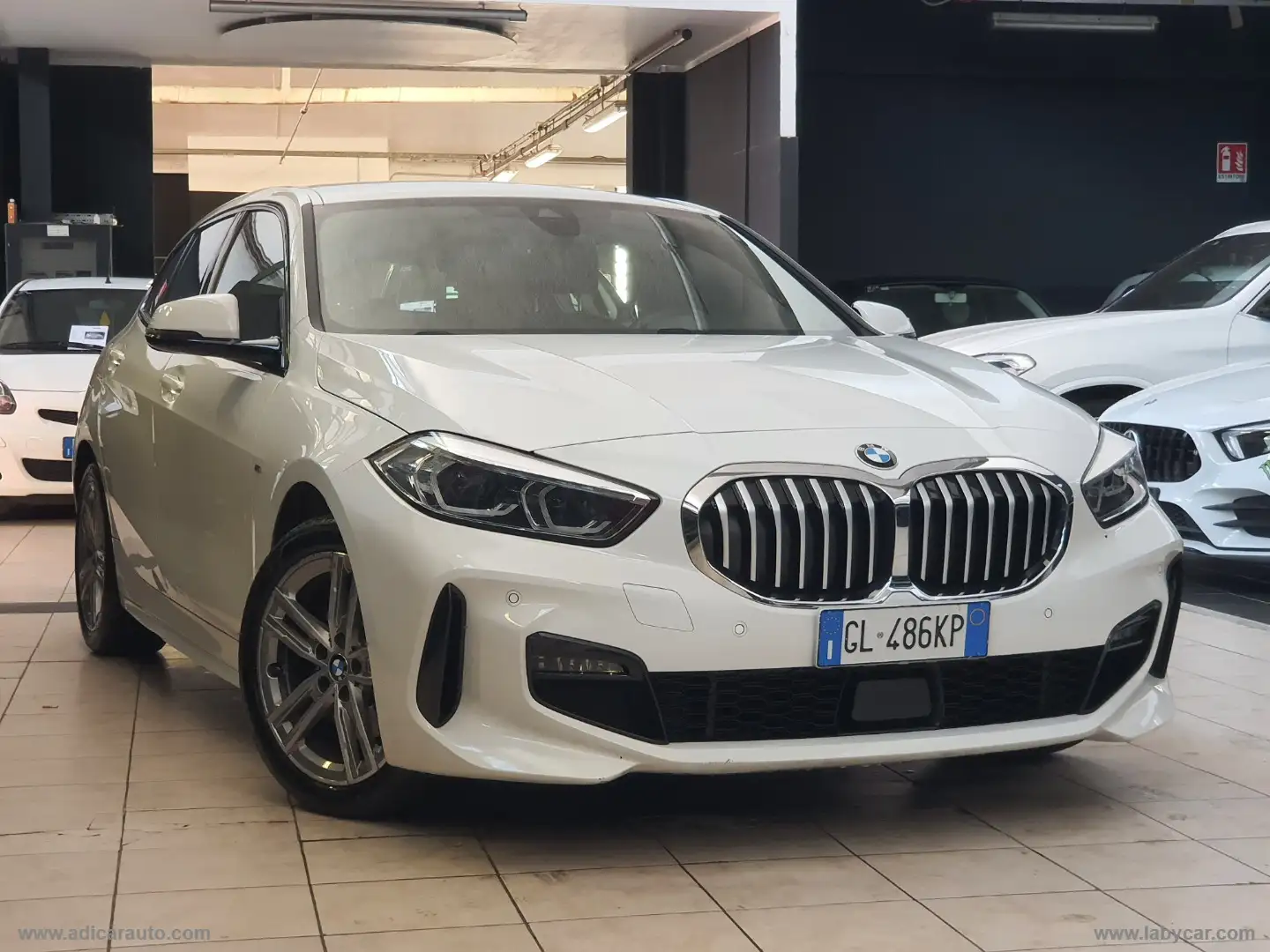 BMW 116 116d 5p. Msport Bianco - 1