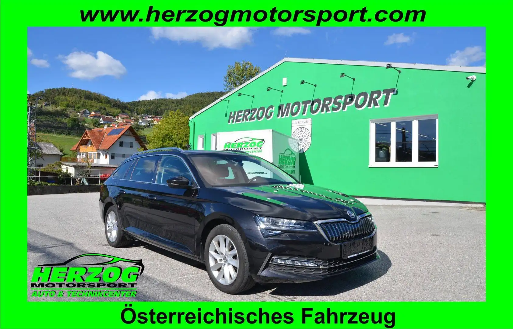 Skoda Superb Superb Kombi 1,4 TSI PHEV Style DSG MATRIX AHV P-DACH 1.BESITZ Schwarz - 1