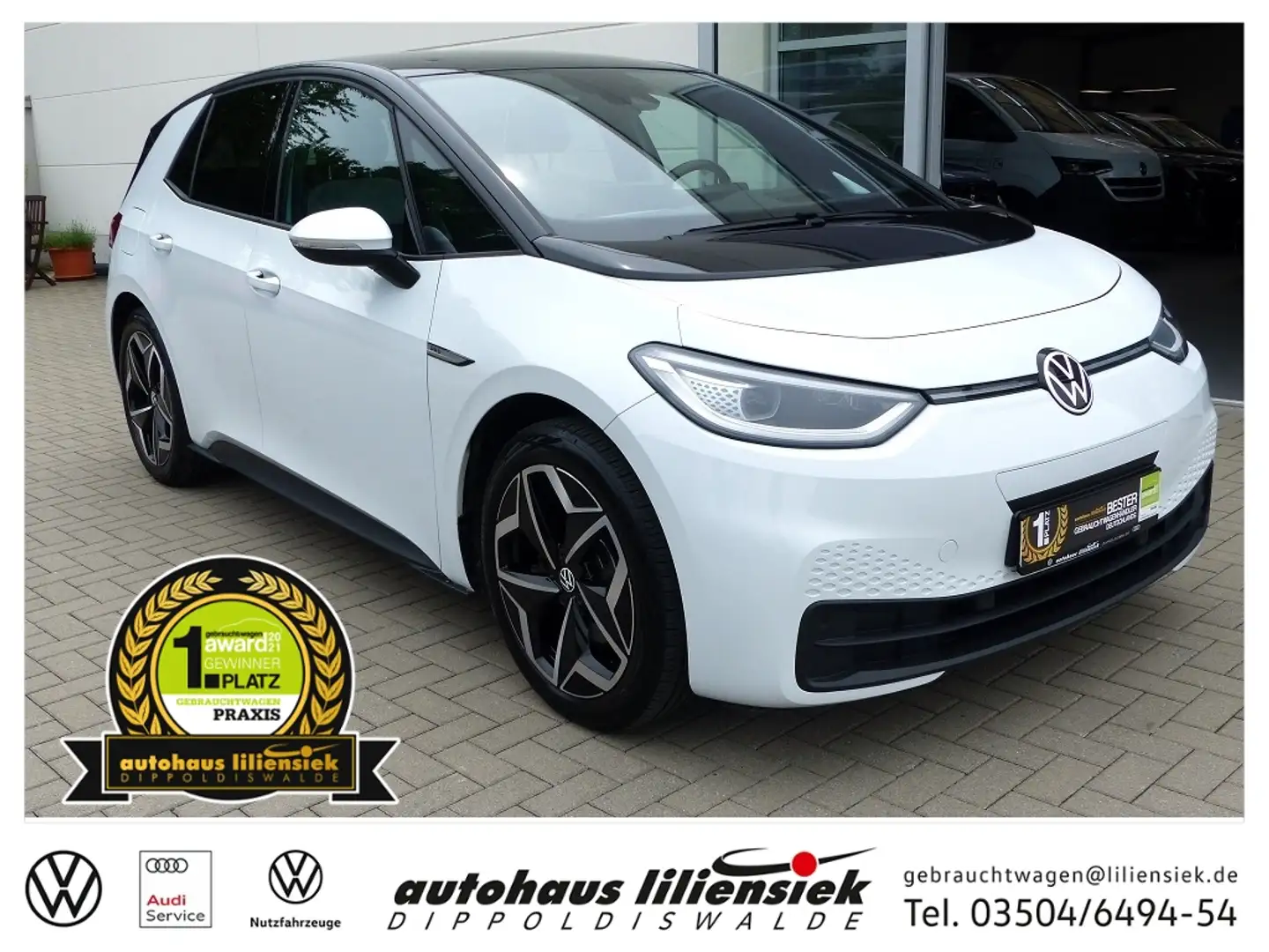 Volkswagen ID.3 Pro Performance Max 150 kW *LED*Navi*DCC*PDC* Weiß - 1