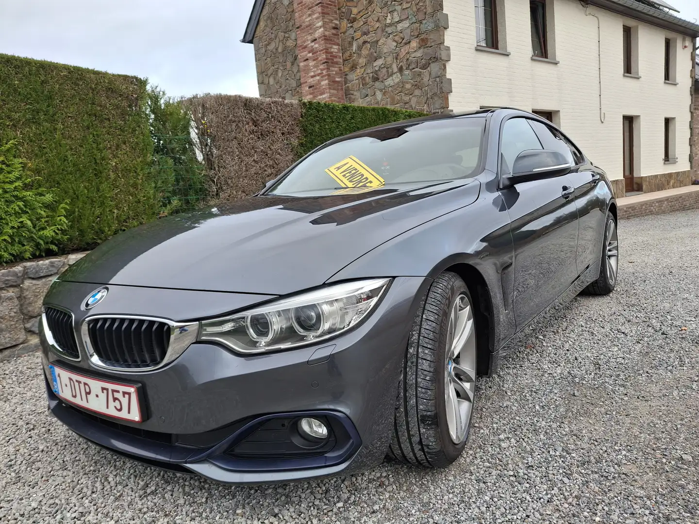 BMW 418 Gran Coupé 418 dA Gris - 1