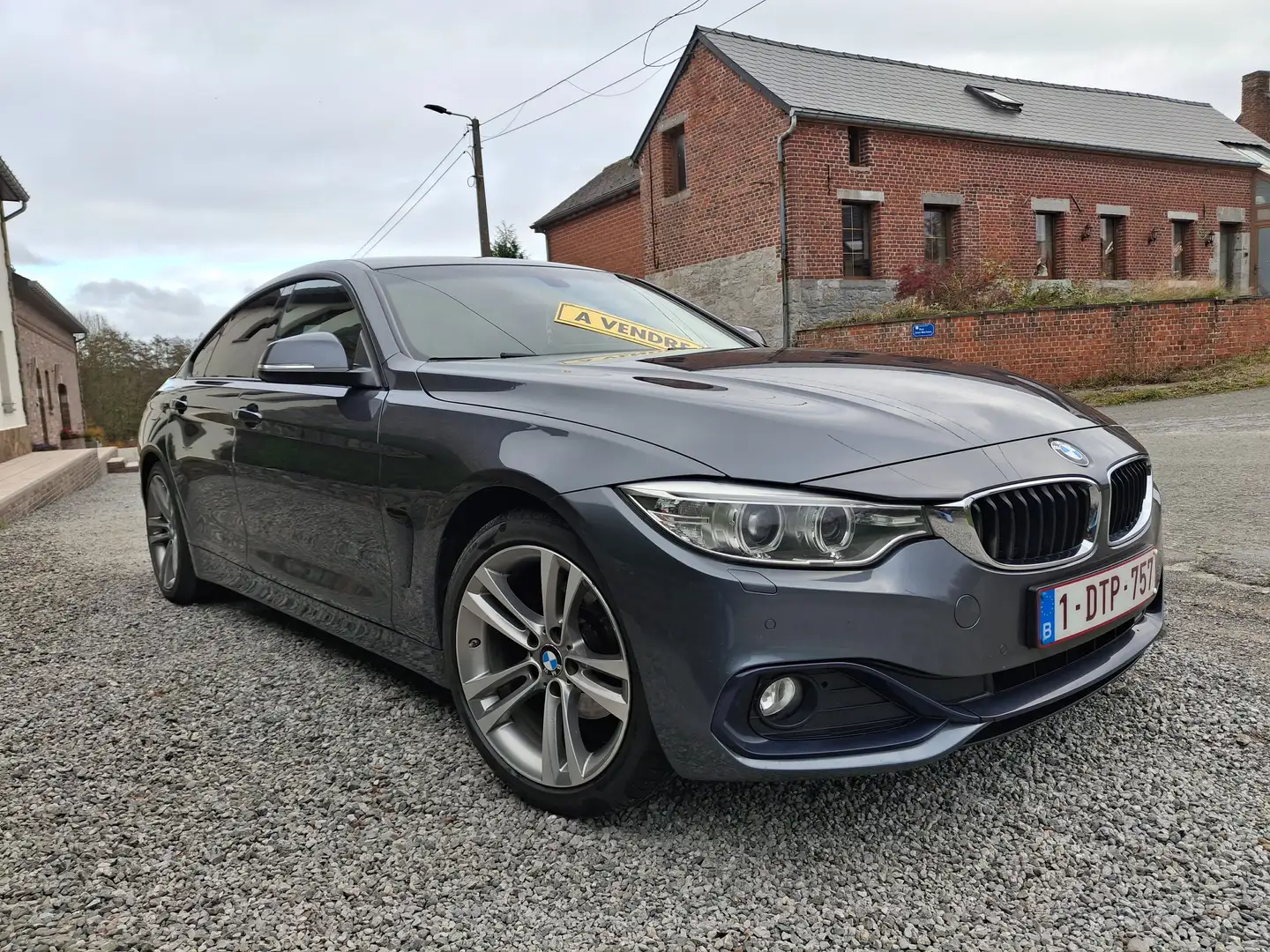 BMW 418 Gran Coupé 418 dA Gris - 2