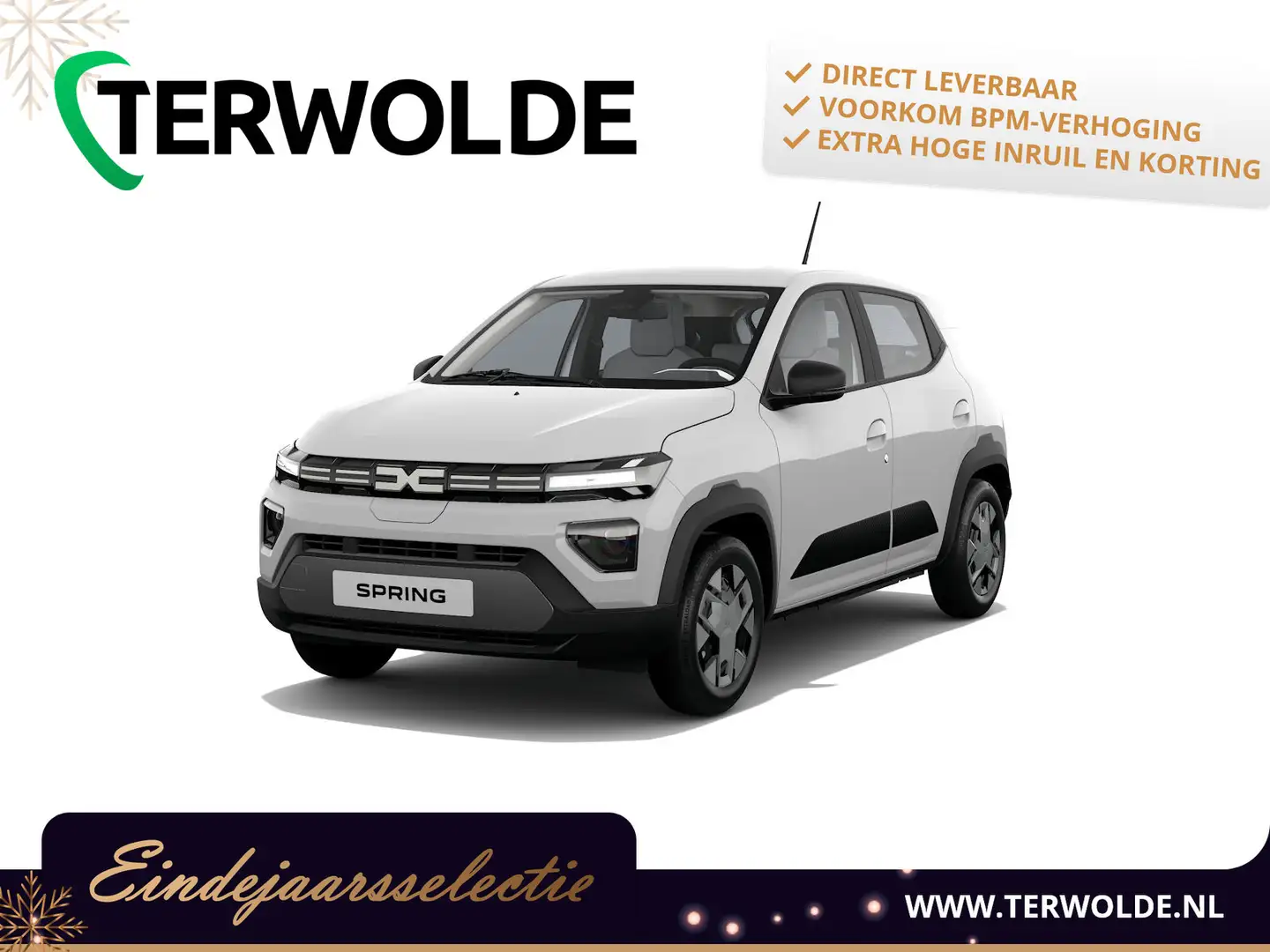 Dacia Spring Extreme | Achteruitrijcamera | Cruise Control met Wit - 1