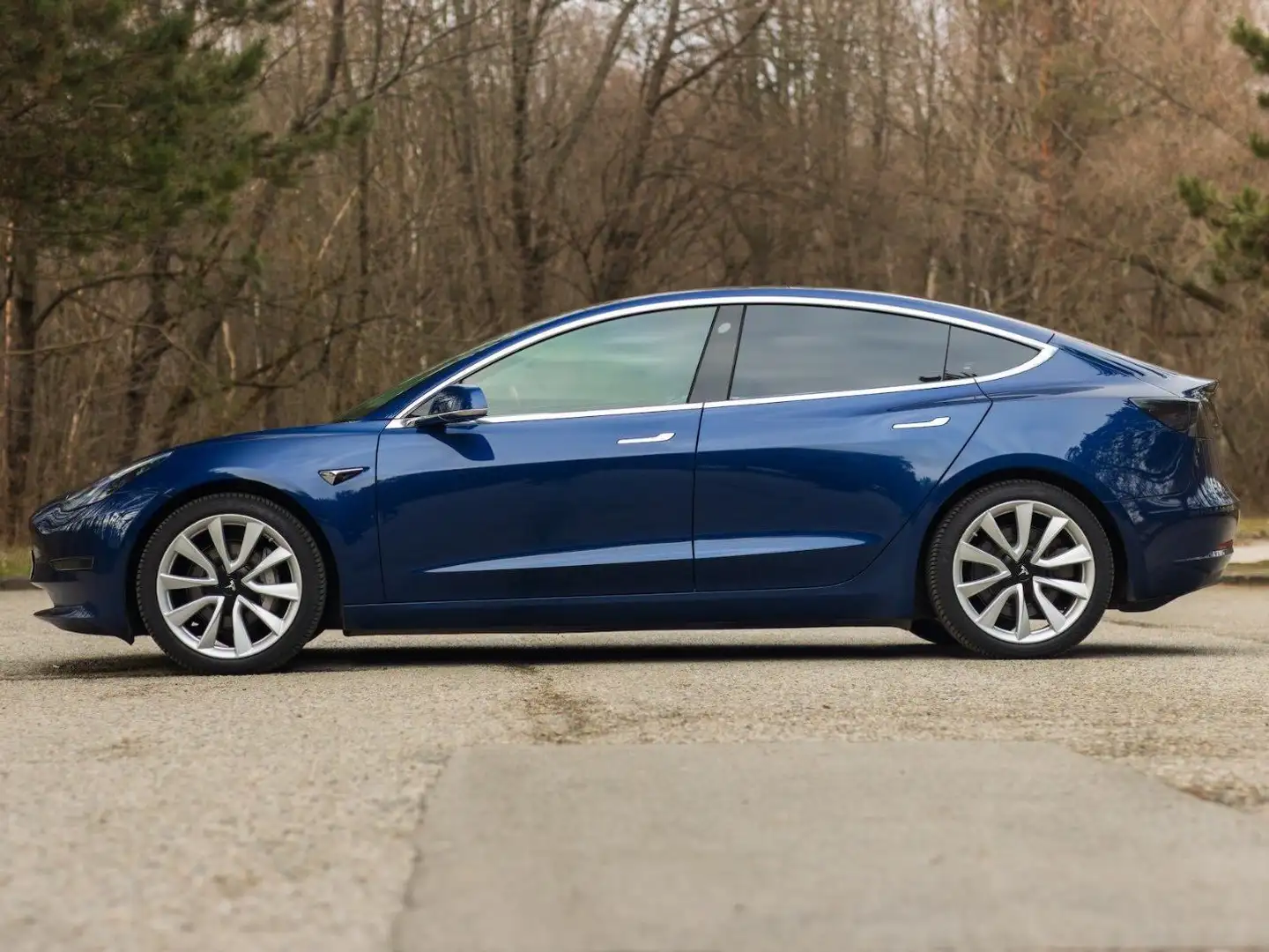 Tesla Model 3 Model 3 Langstreckenbatt. Allradantrieb Dual Motor Blau - 2