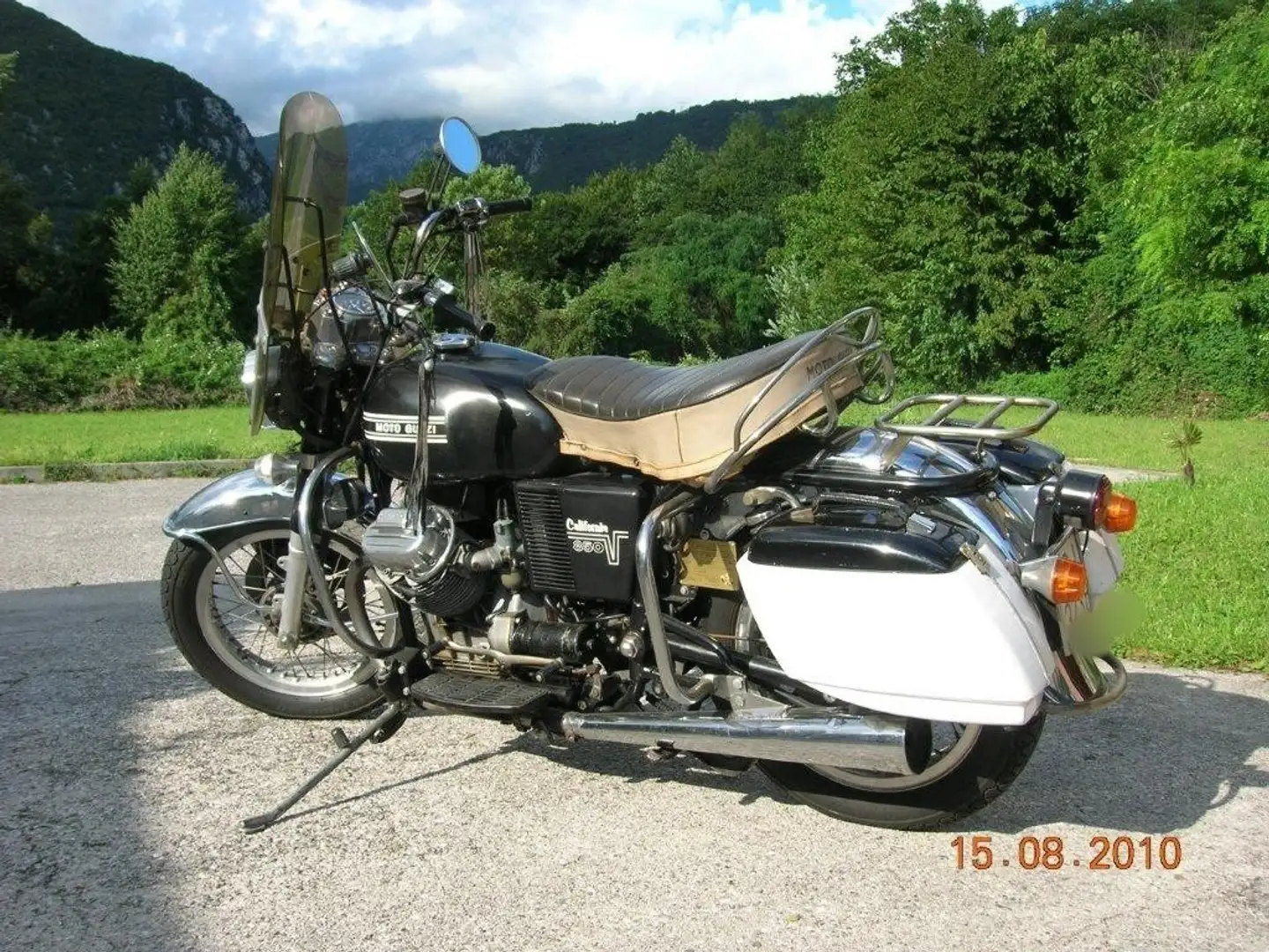 Moto Guzzi California 850 (V7 California 1°tipo) Zwart - 1