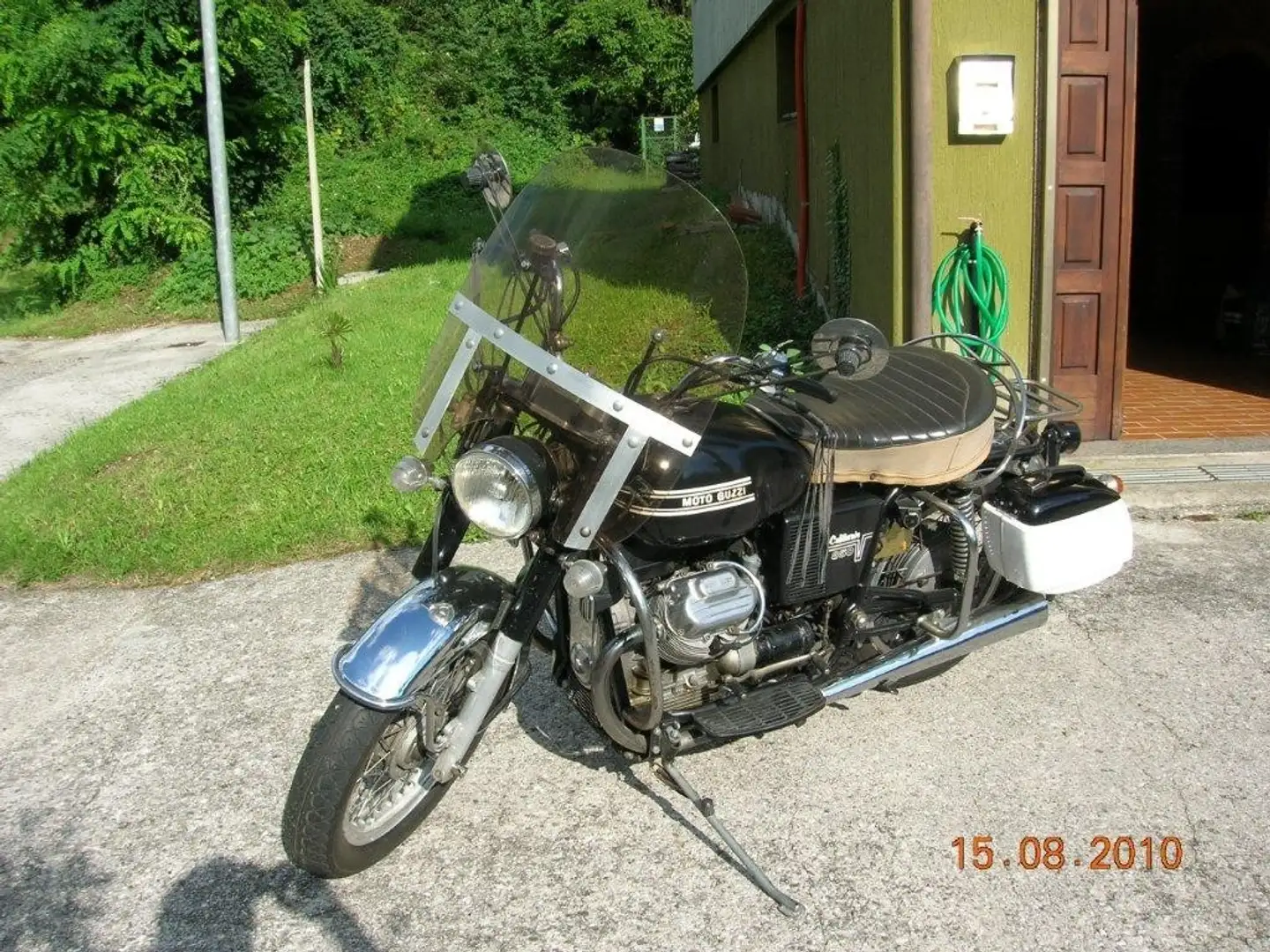 Moto Guzzi California 850 (V7 California 1°tipo) Zwart - 2
