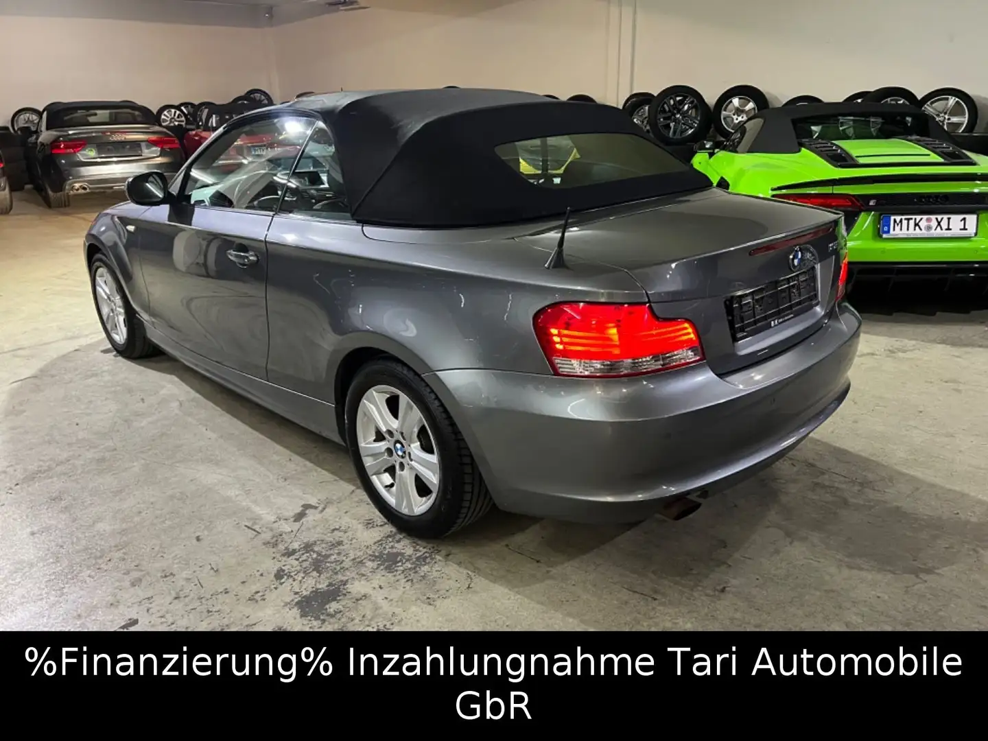 BMW 118 i Cabrio Leder,Navi,Bi-Xenon Kettenschaden!! Grigio - 1