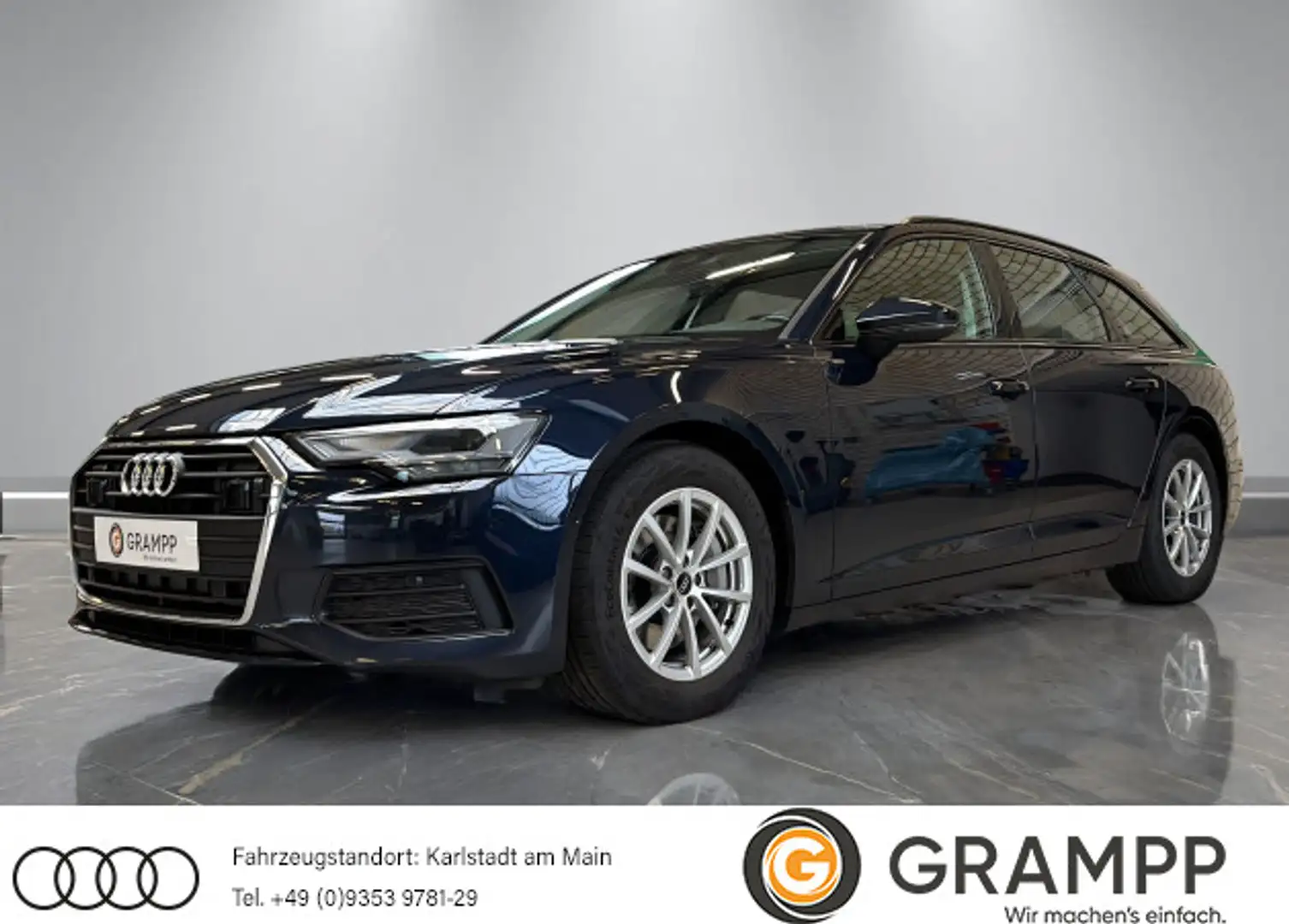 Audi A6 45 TDI quattro S-tronic +LED+KAMERA+ACC Blau - 1